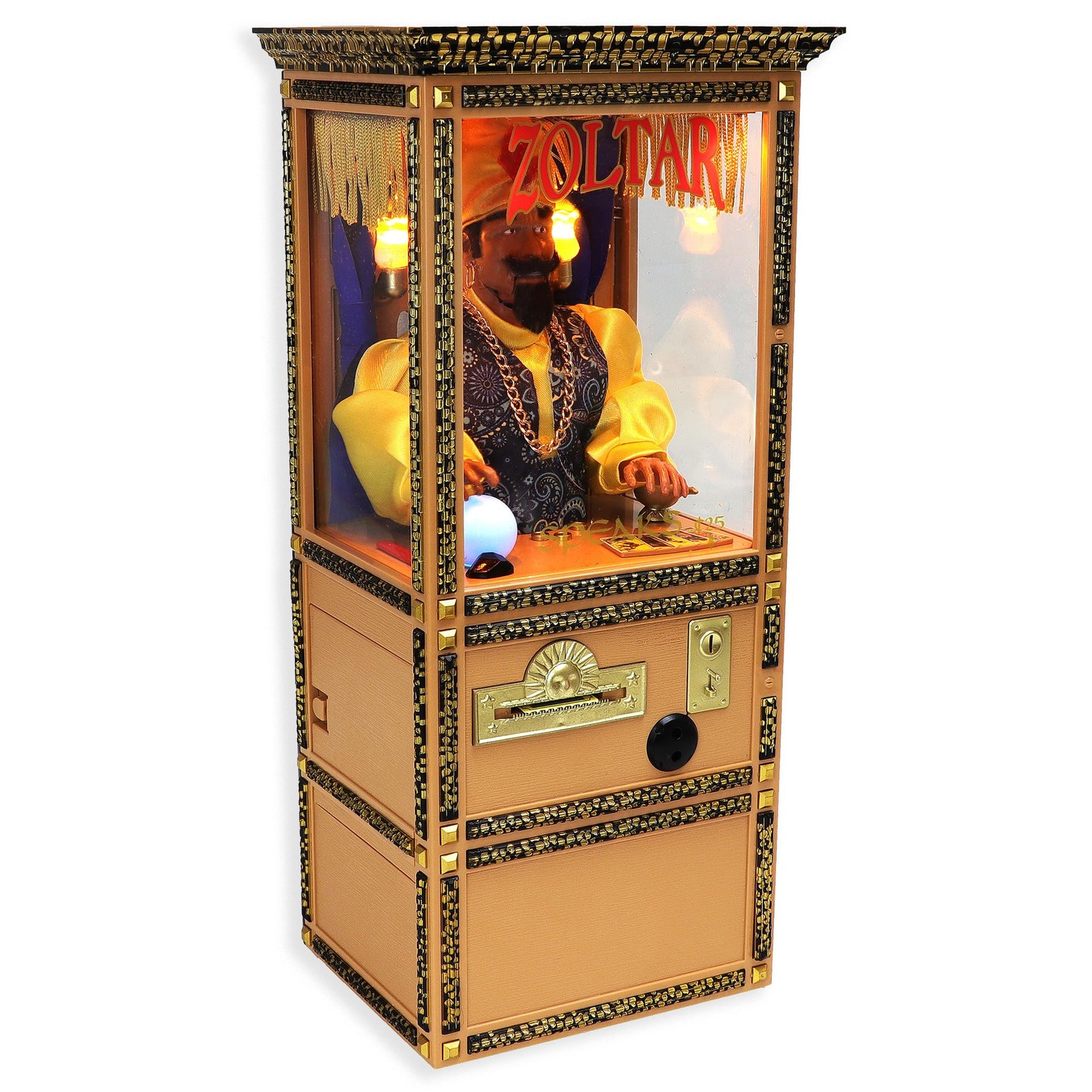New Wave Toys Zoltar Speaks Mini Replica Fortune Teller Machine, Fully Animat...