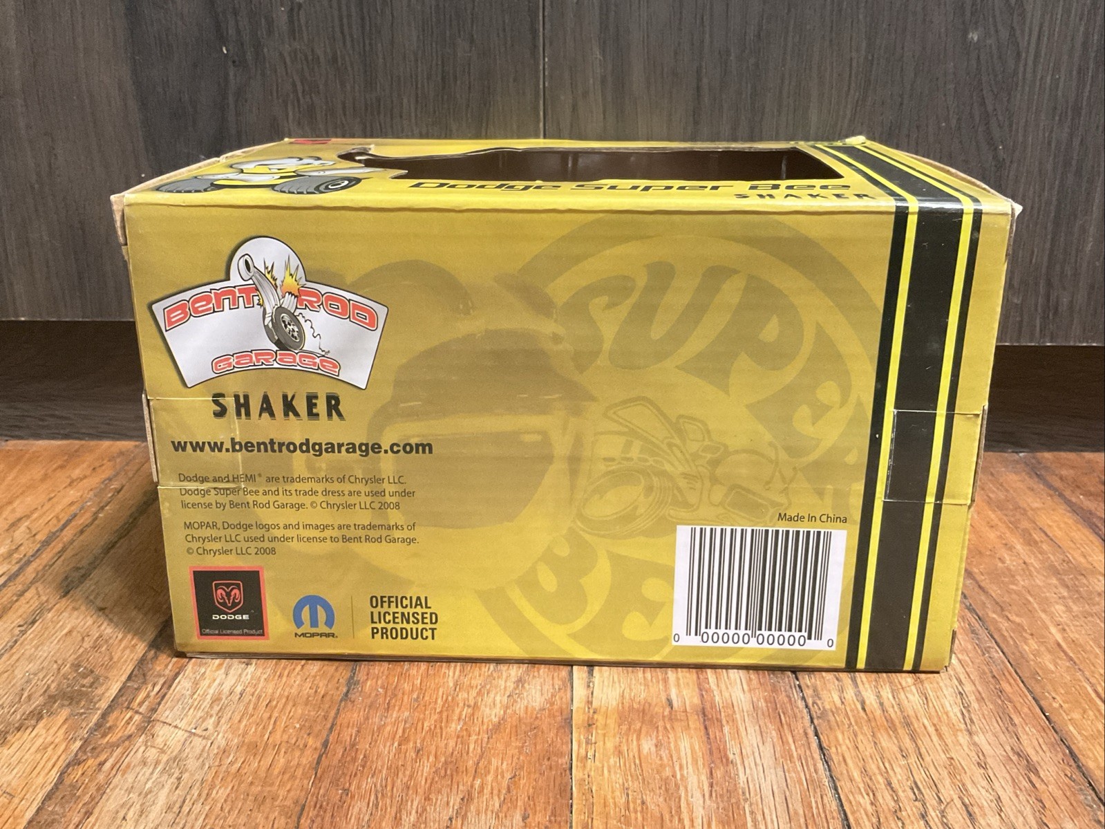 New Dodge Super Bee Bobblehead Panther Pink Bent Rod Garage Shaker Mopar