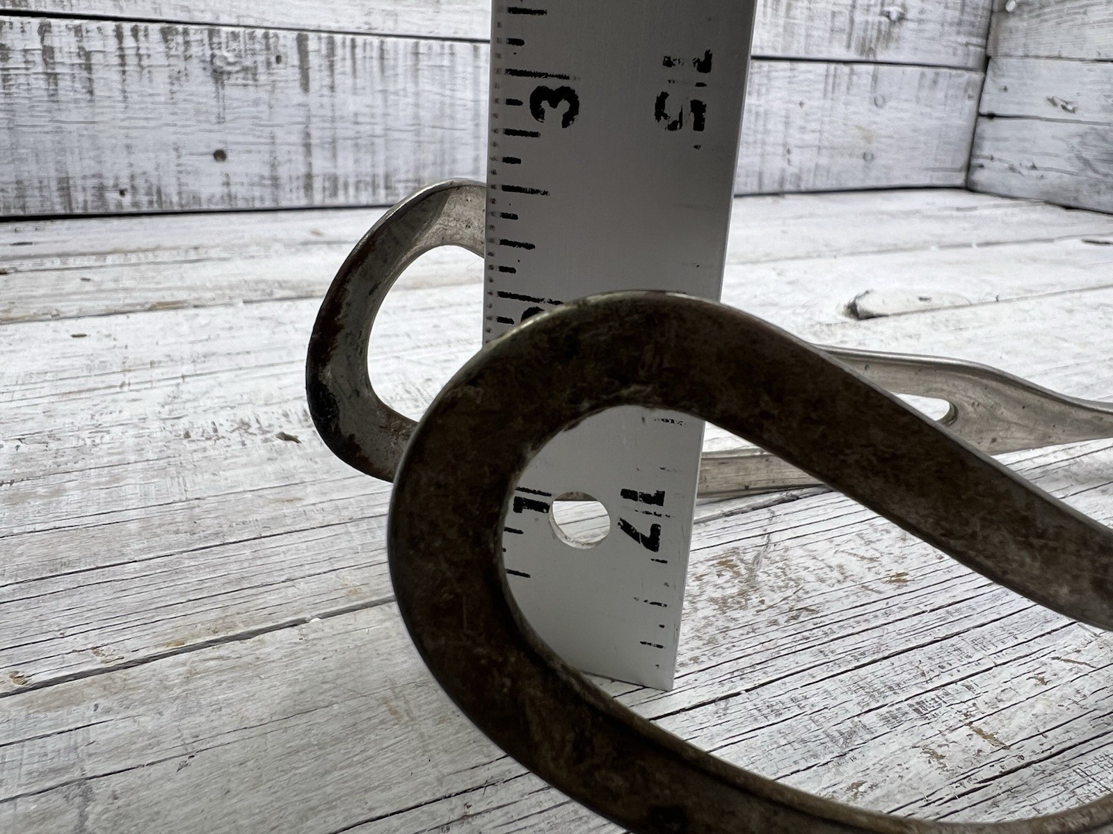 AS-IS Rusty Obstetrical Forceps Medical Birth Birthing Device Oddity Oddities