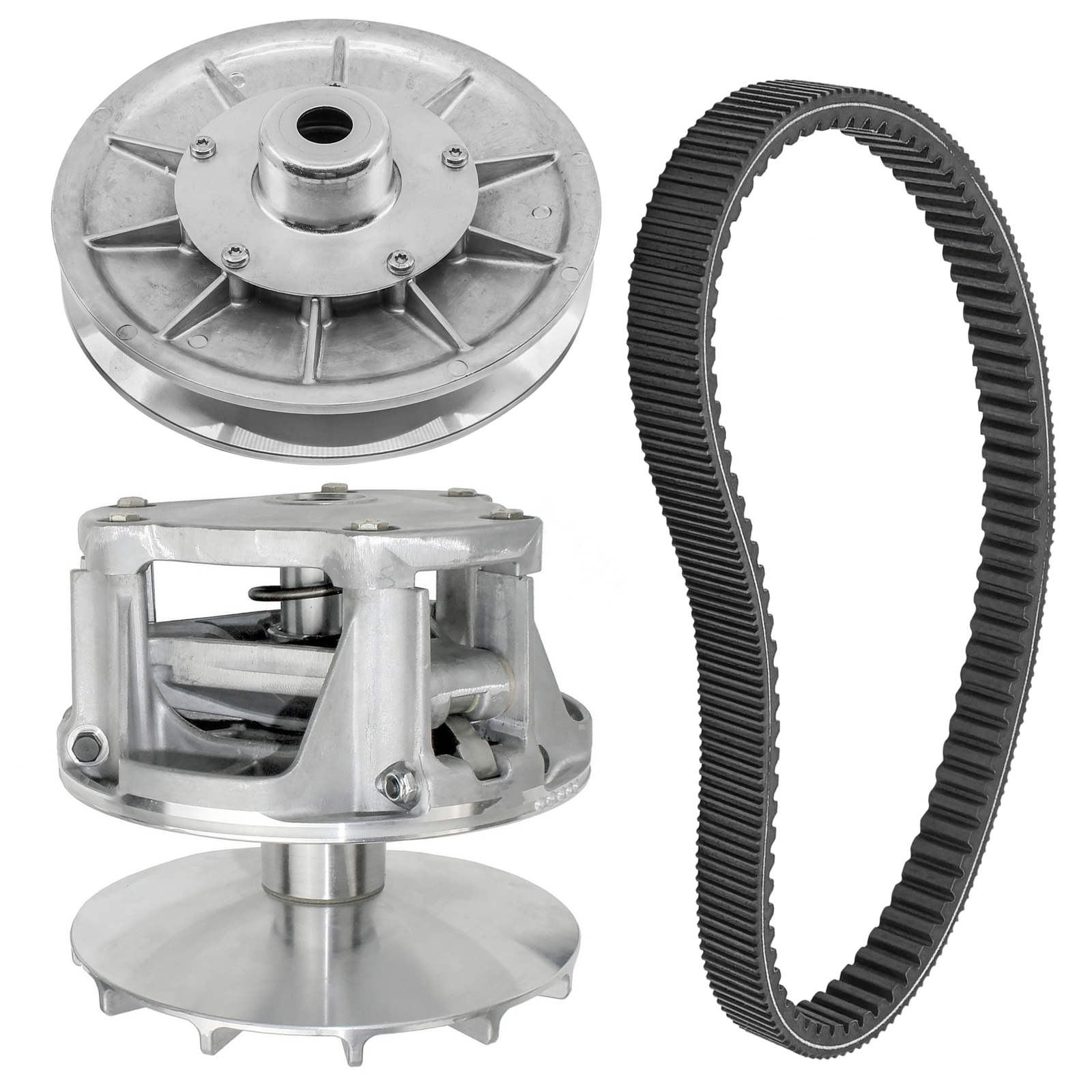 Caltric Primary & Secondary w/ Clutch Belt For Polaris Ranger 500 2017-2021