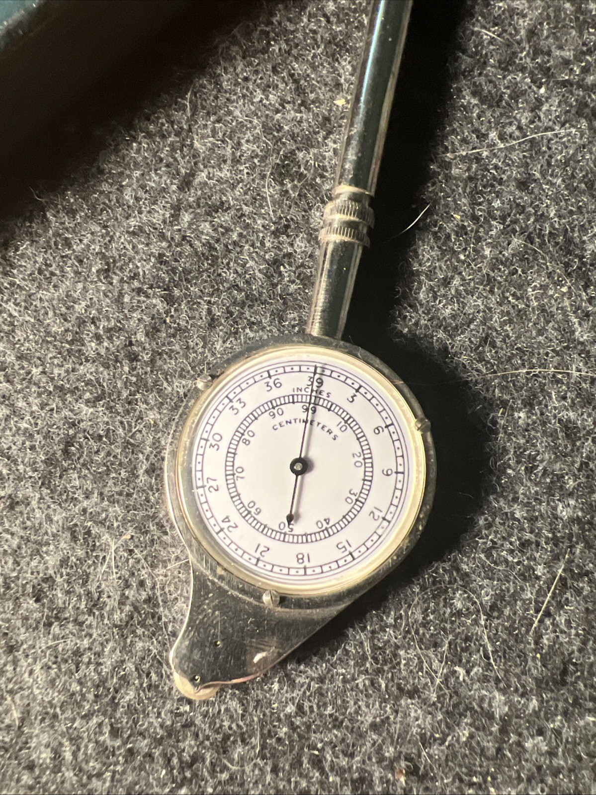 Vintage Dietzgen Map Measure D 1718 - Measure Inches / Centimeters