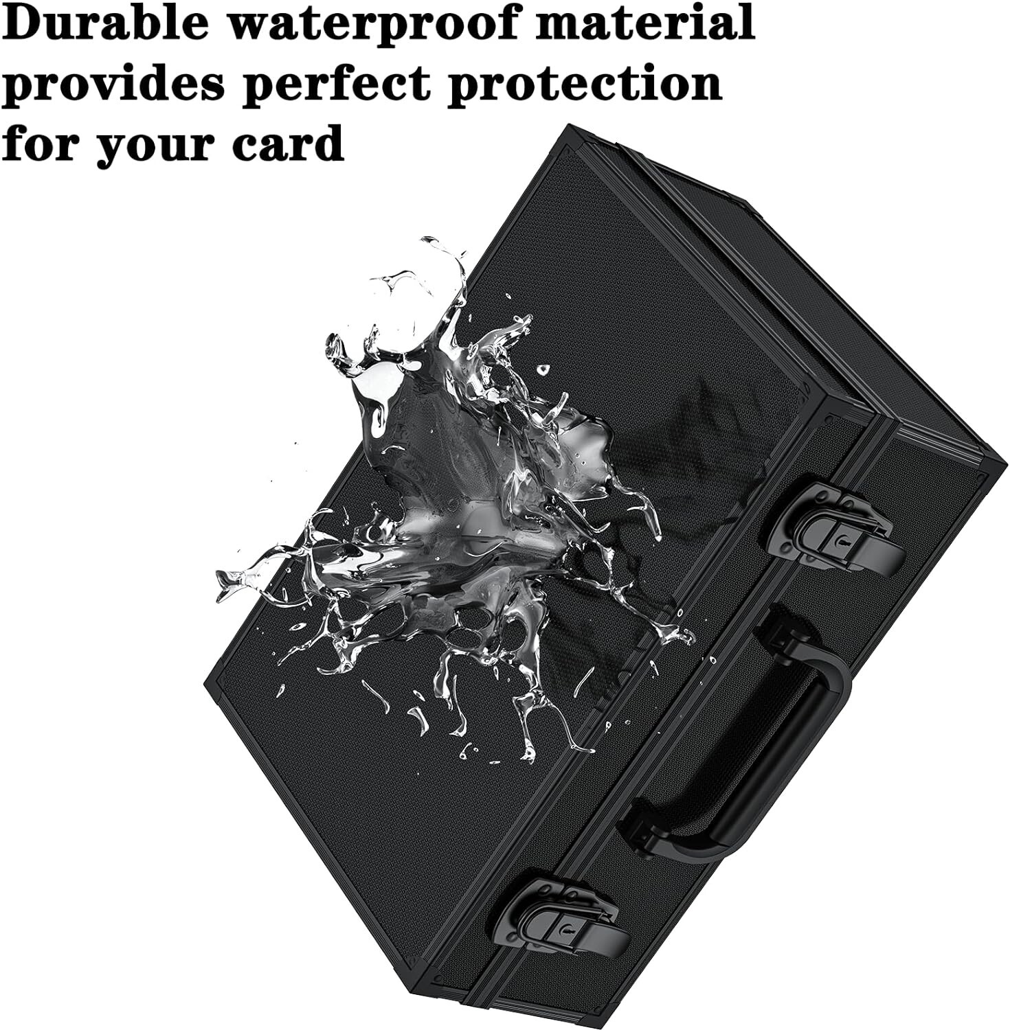 New Toploader Hard Case For 3" x 4" 35pt Sports Cards Storage Boxes Holds 600+