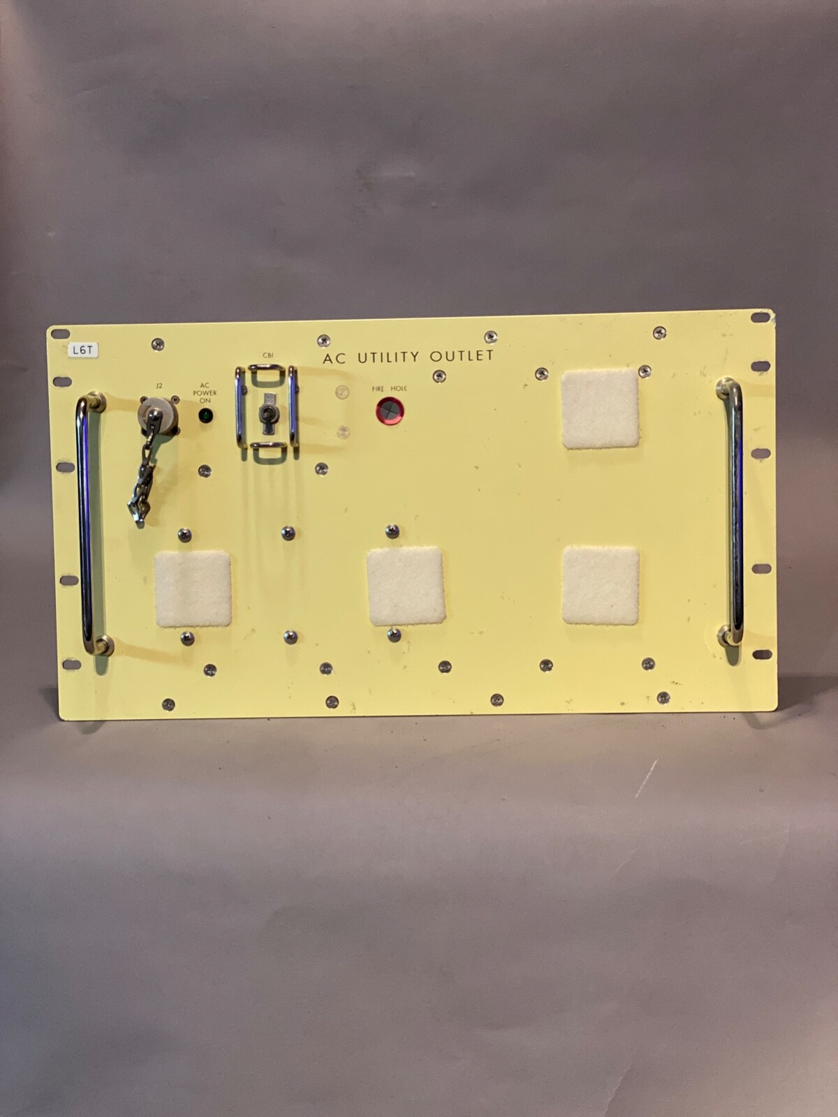 NASA Space Shuttle SPACELAB Hardware-AC/Outlet, by McDonell Douglas