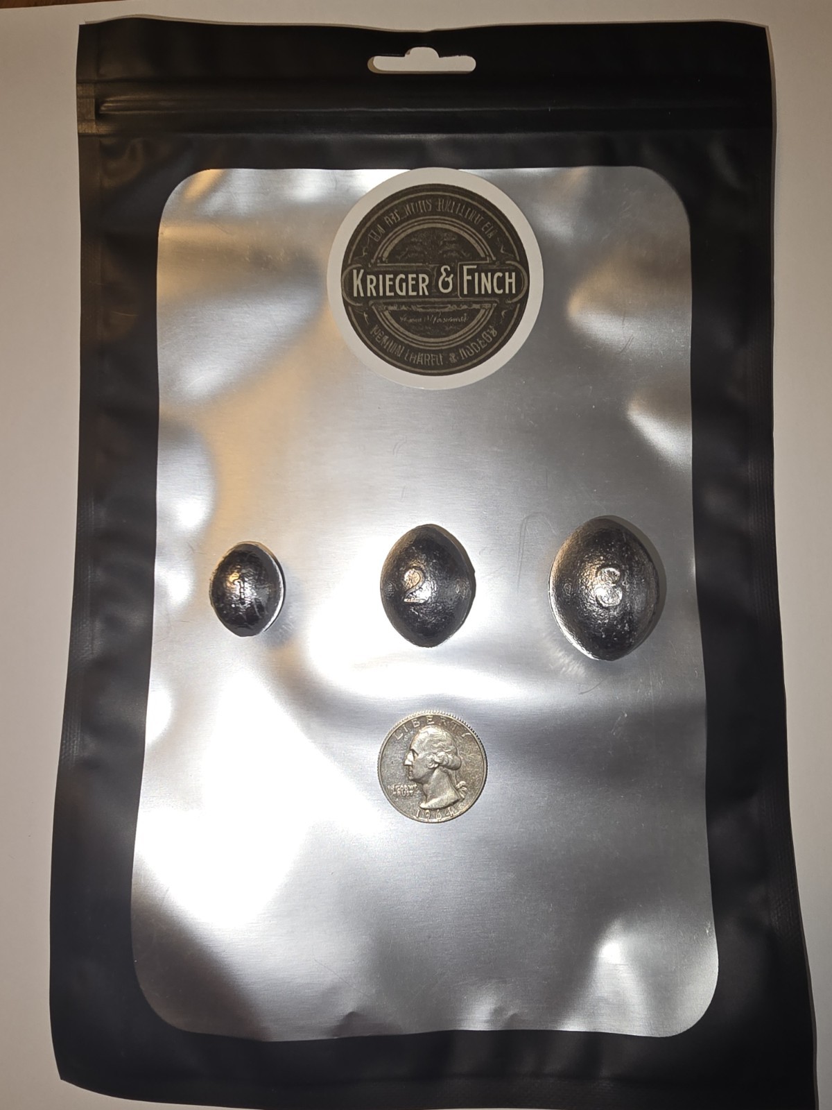 Egg Sinkers For Fishing  1oz, 2oz, 3oz