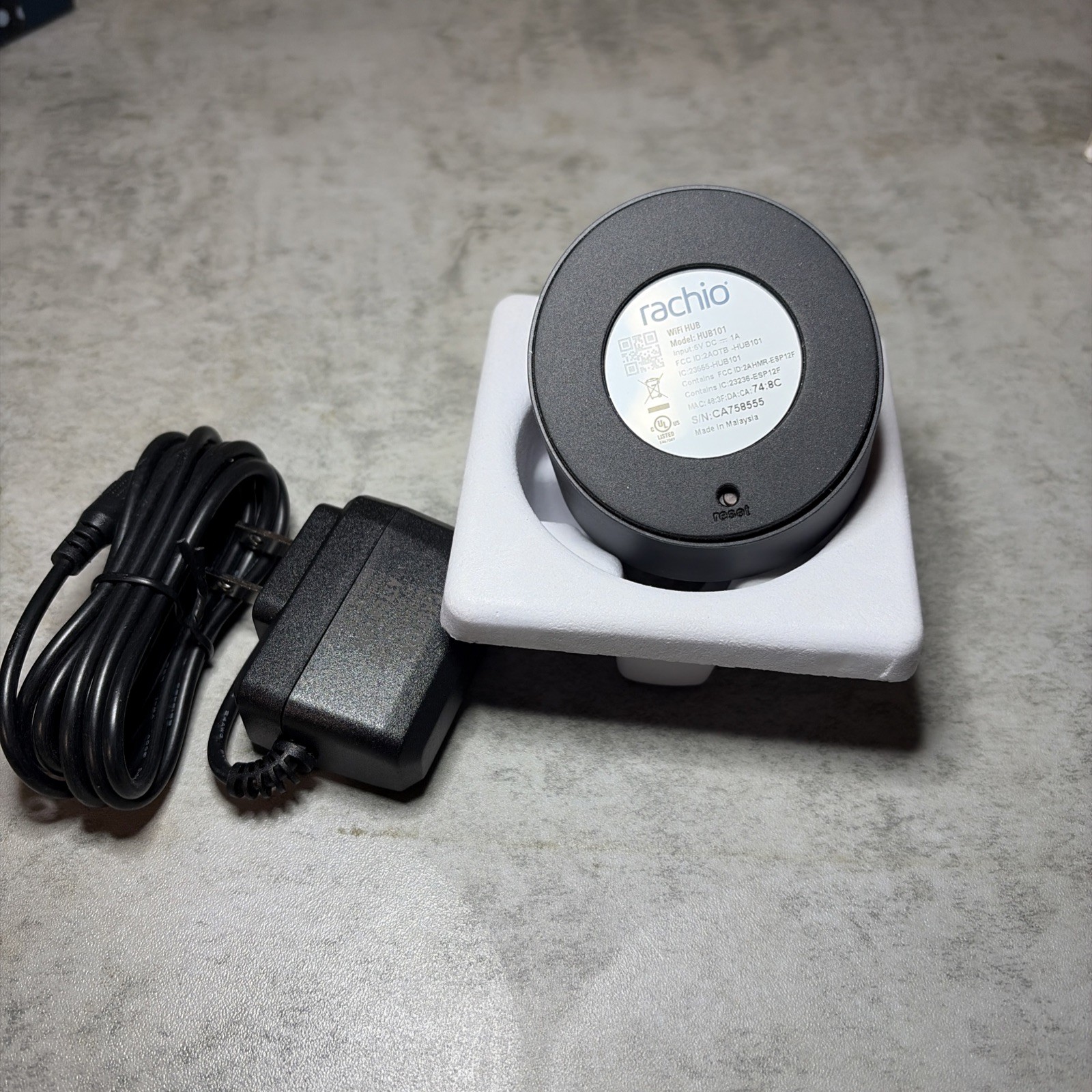 Rachio Smart Hose Timer 1 Valve Outdoor Faucet Timer Used