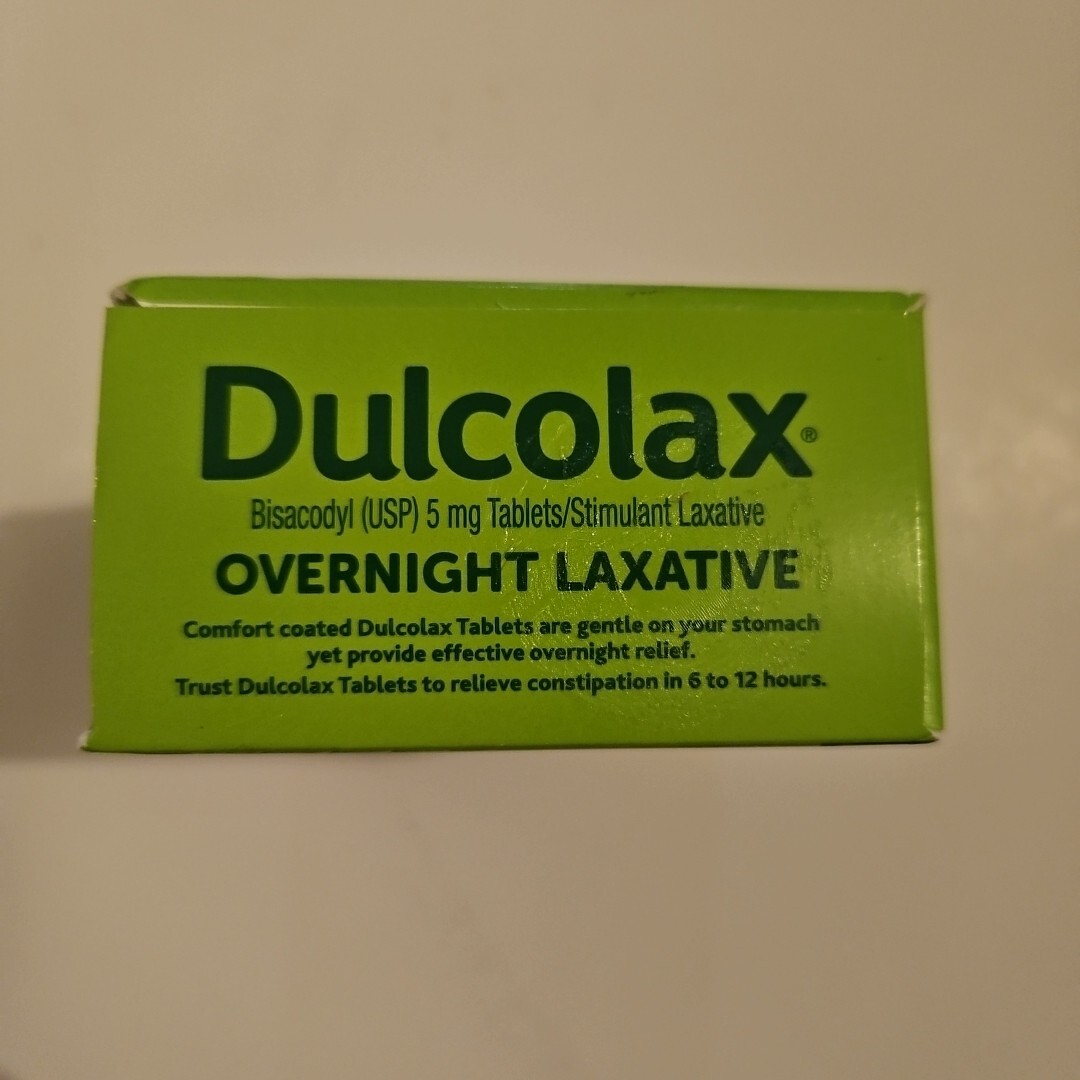 Dulcolax Laxative Tablets Reliable Overnight Relief 100 Ct Exp 2025+