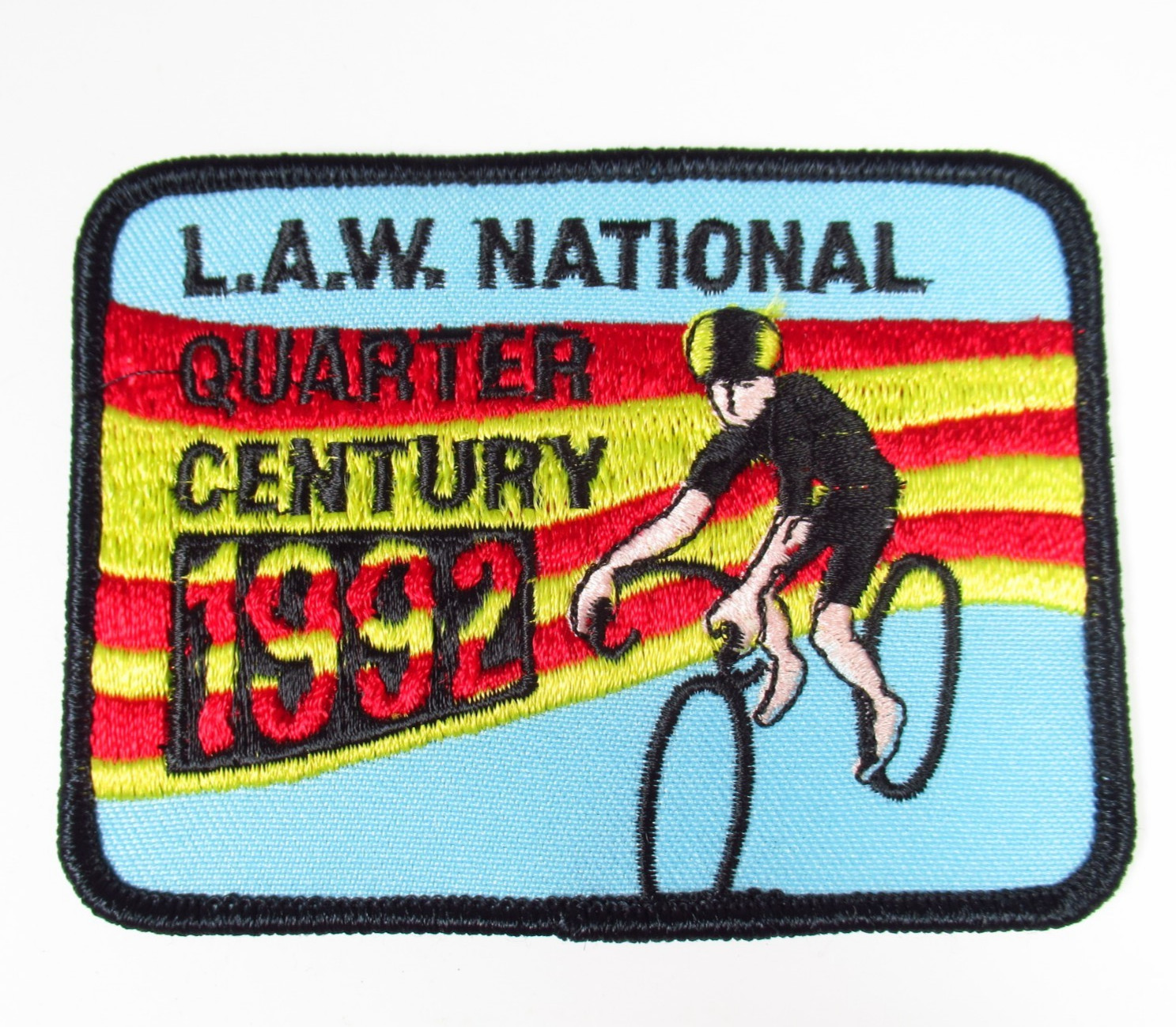 League of American Wheelmen National Quarter Century 1992 Vintage Patch