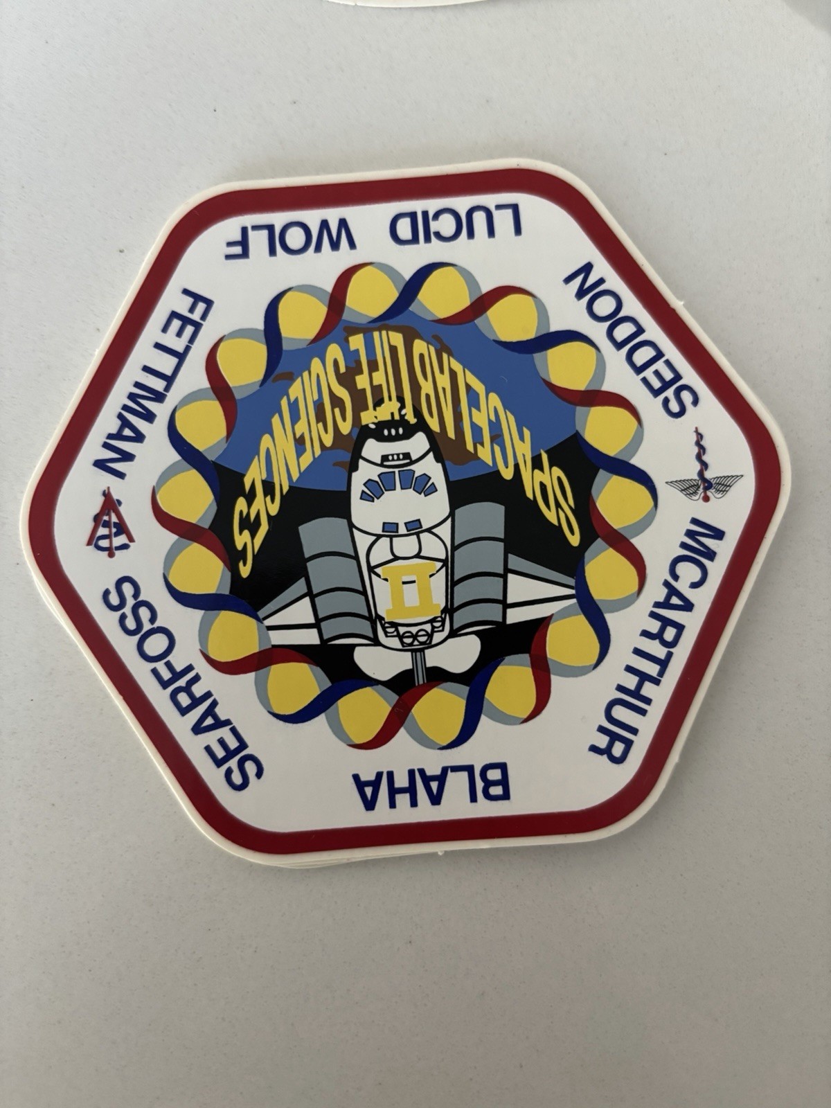 NASA And Other Space Shuttle Mission Patch Stickers