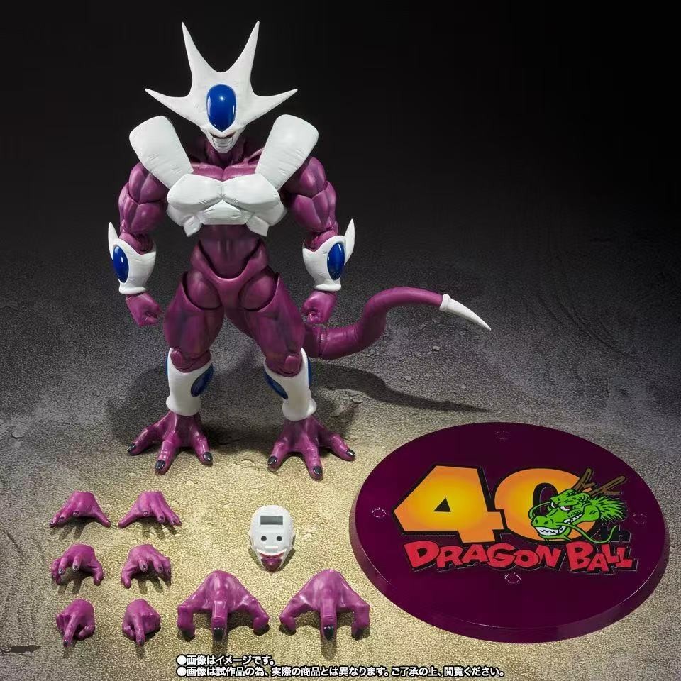 Bandai S.H. Figuarts Dragon Ball Z Cooler Final Form Action Figure 40th Reissue