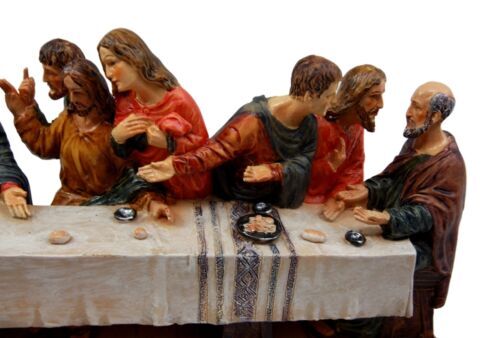 Ebros Da Vinci The Last Supper Of Jesus and Disciples Holy Communion Figurine