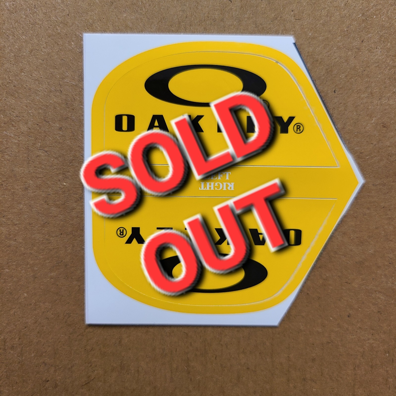 Oakley Football Helmet Visor Eye Shield Tab Decals (Message W/Color You Want)