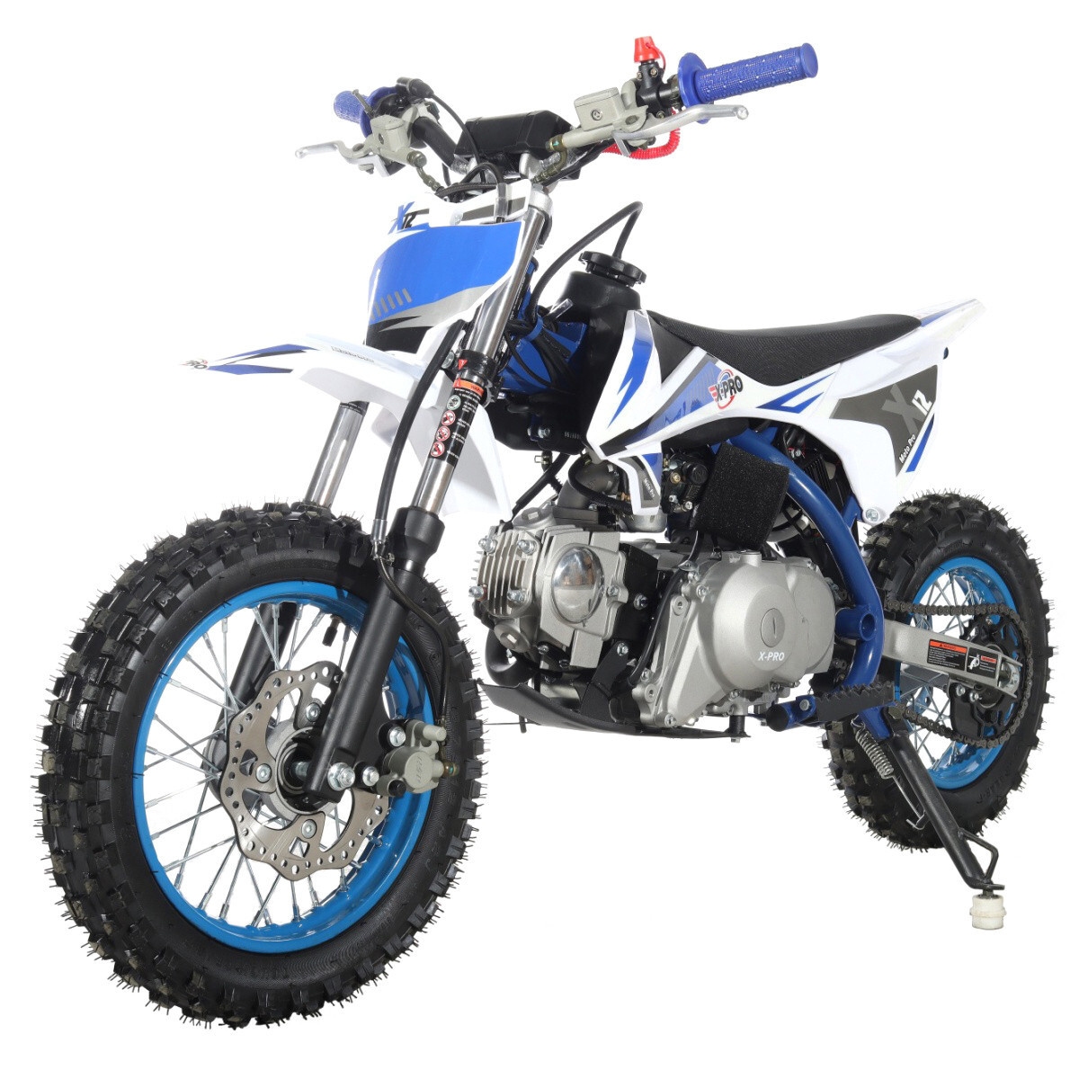 X-PRO X12 110cc Dirt Bike Pit Bike 4 Stroke Gas Powered Off Road Electric Start