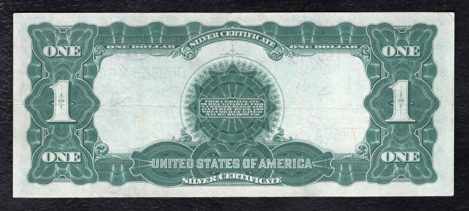 FR. 234 1899 $1 ONE DOLLAR “BLACK EAGLE” SILVER CERTIFICATE NOTE EXTREMELY FINE