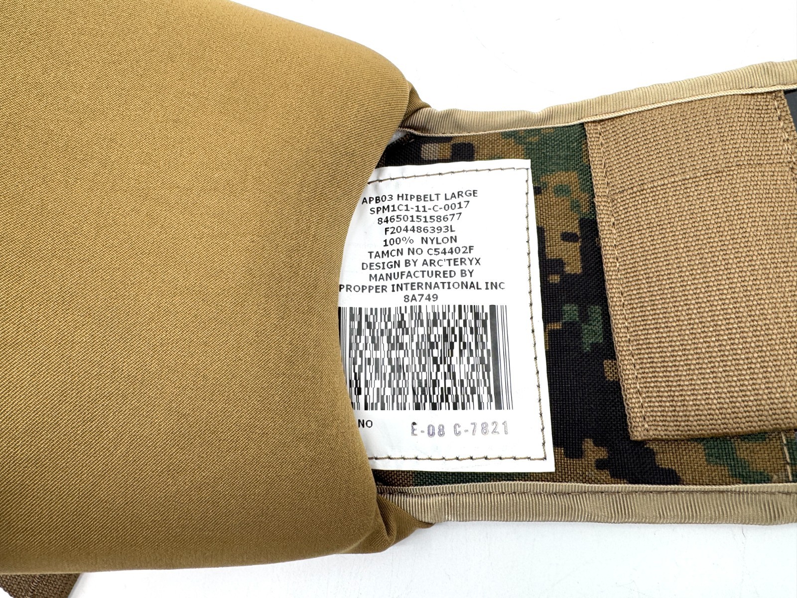 NEW GEN II USMC ILBE Main Pack Hip Belt Padded Hipbelt Waist Belt SIZE LARGE