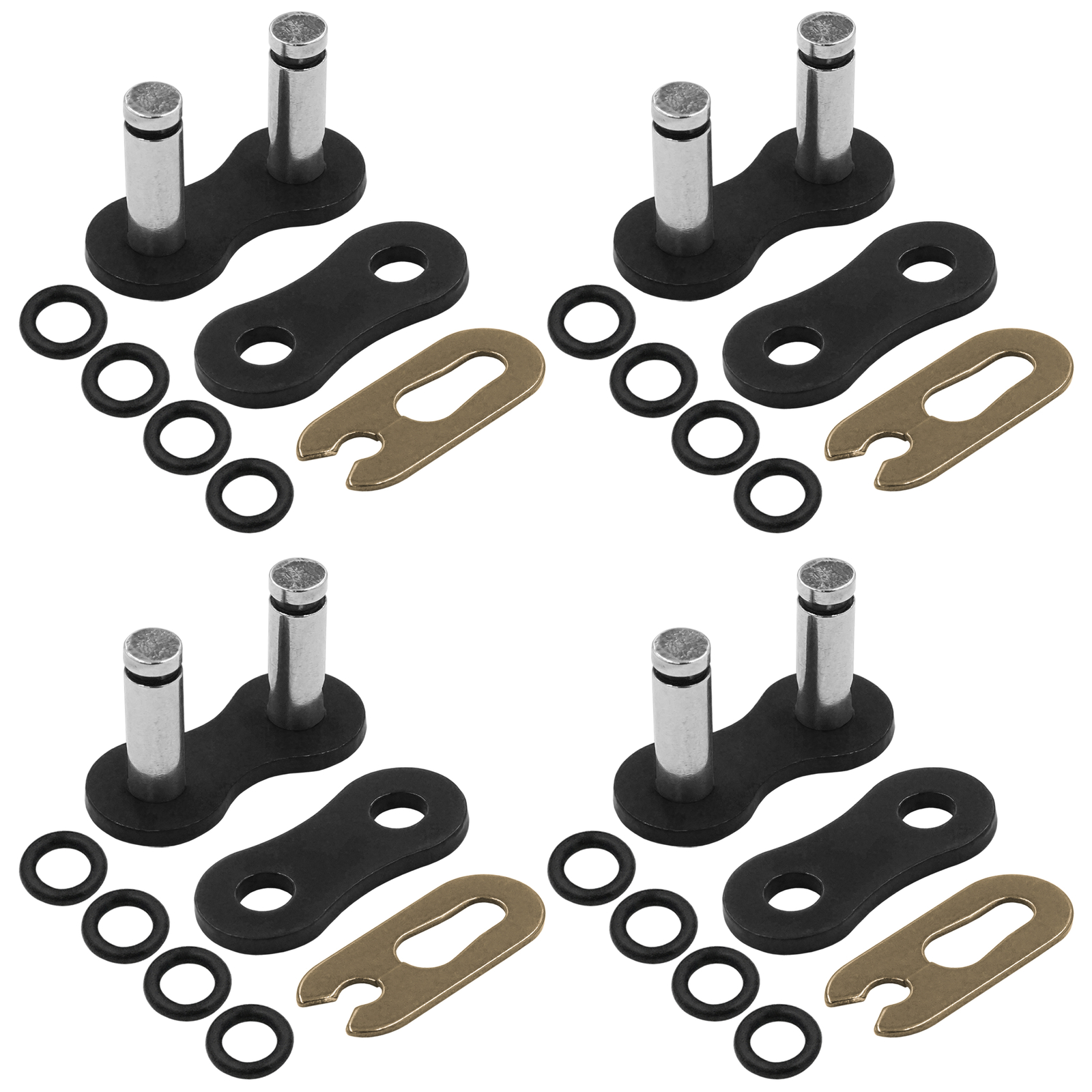 530 Chain Master Link with O Ring For Motorcycle Bike ATV Connecting Link Black