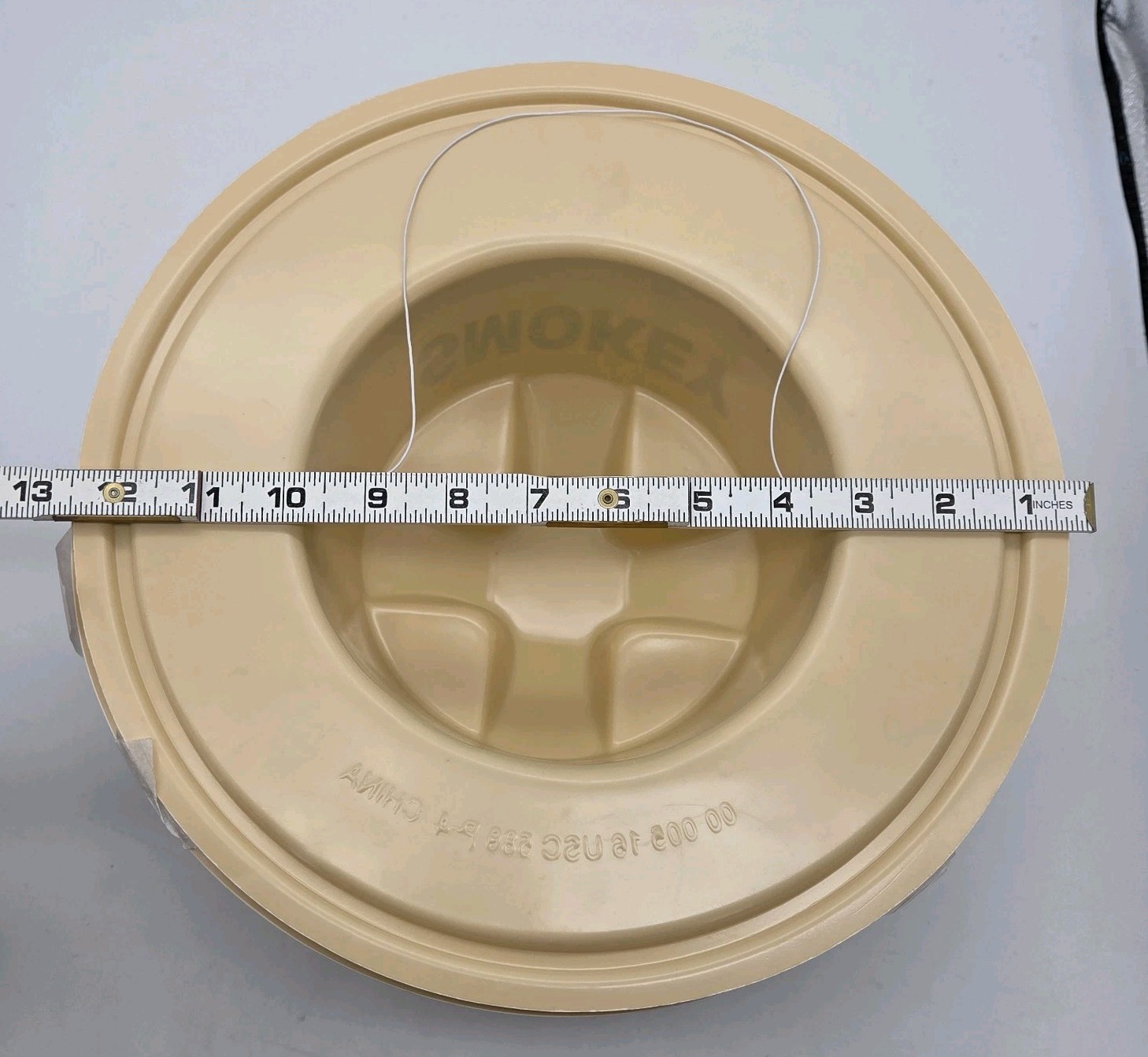 Smokey The Bear Plastic Hat Park Ranger Halloween Costume VTG