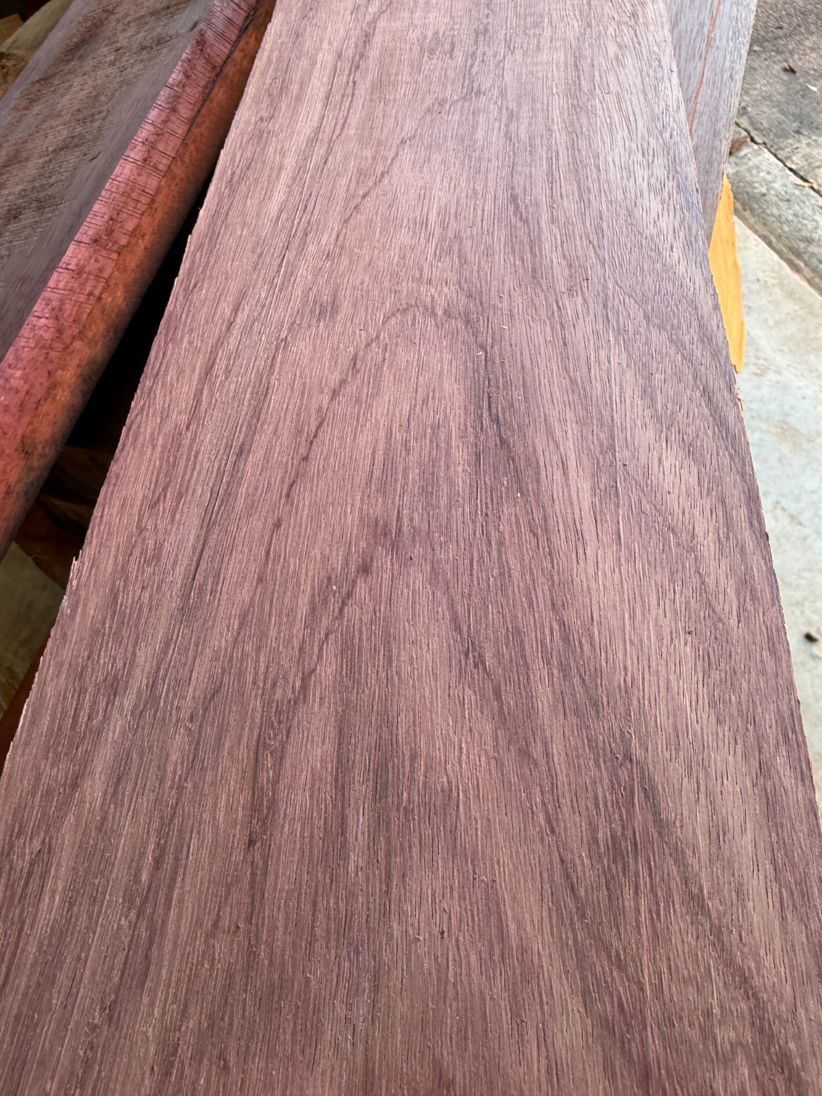 Purpleheart Hardwood - 2 PIECES - 36" length S2S Kiln Dried