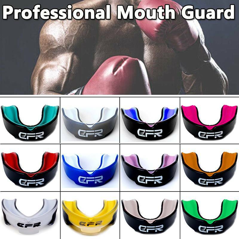 US Mouth Guard Gum Shield Bruxism Dental Teeth Protection Grinding Sports Boxing
