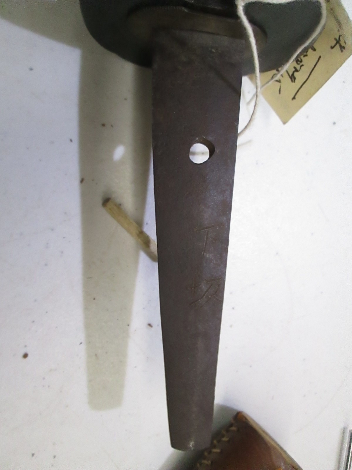 OVER 300 YEARS JAPANESE KATANA SAMURAI SWORD & SCABBARD SIGNED SHIMOSAKA #W44