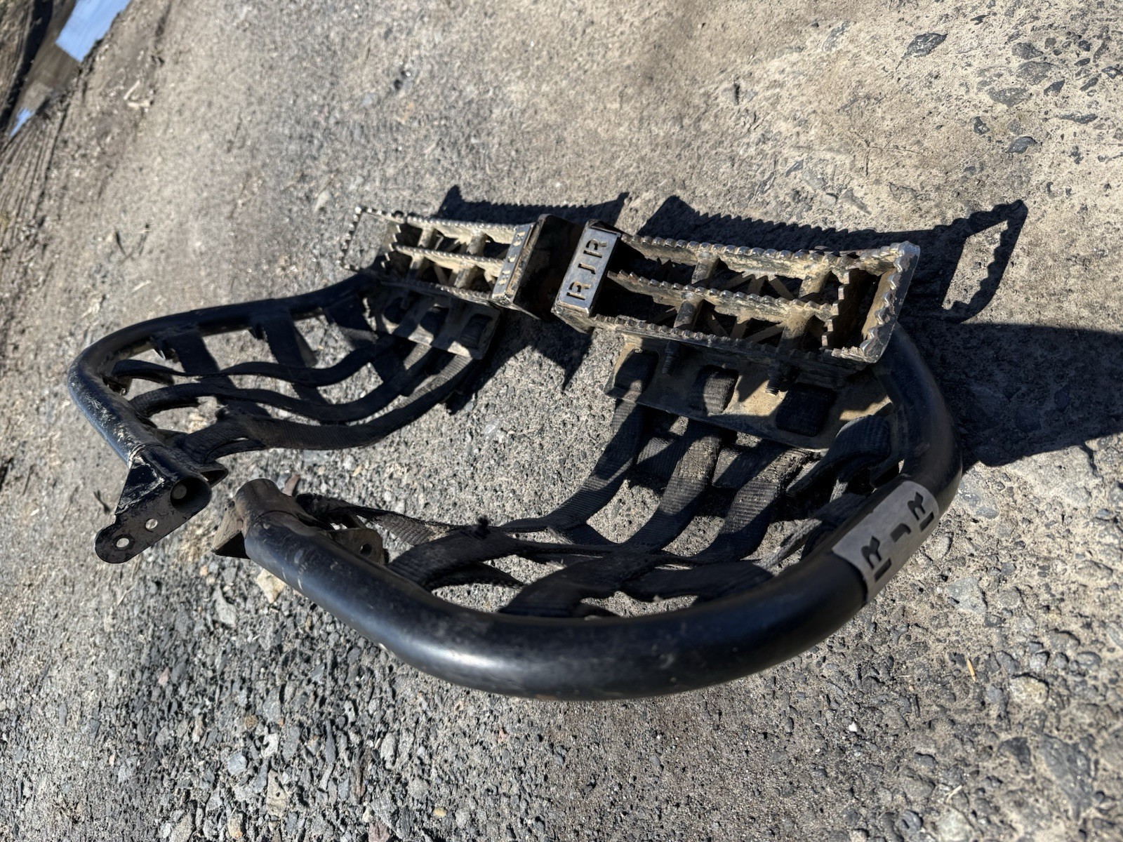 Honda TRX450R RJR Footpegs and Heel Guards Used TRX 450R