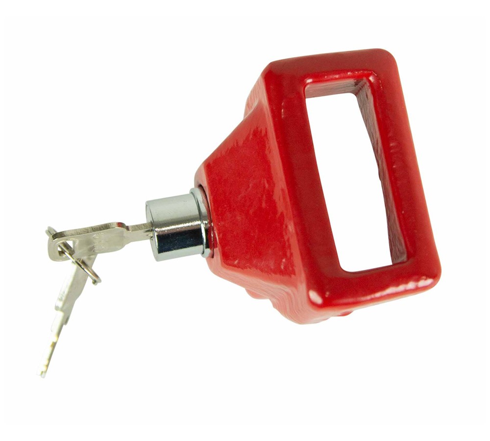 10Pk Heavy Duty Iron Air Brake Gladhand Lock w/ Keyed Alike for Semi Trailer