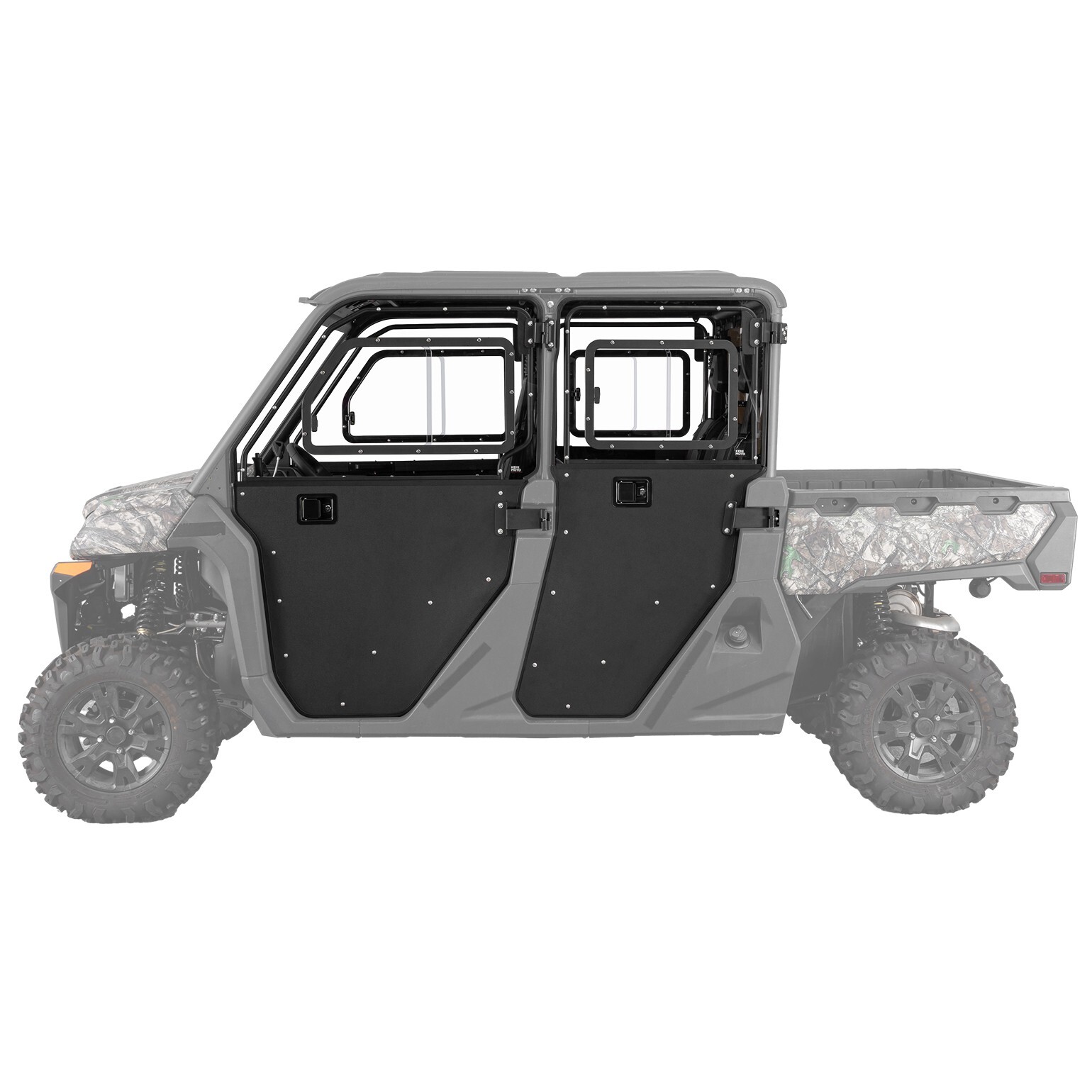 KEMIMOTO 2-in-1 Front & Rear Full Doors w/Windows For UForce 1000 XL 2022-2026
