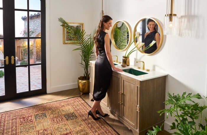 Ruvati 16"x11" Undermount Bathroom Porcelain Ceramic Sink- RVB0718EG REFRB