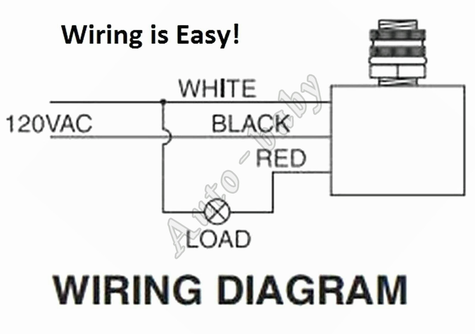 New Outdoor Electric Resistor Photocell Light Control Sensor Switch JL103 USA