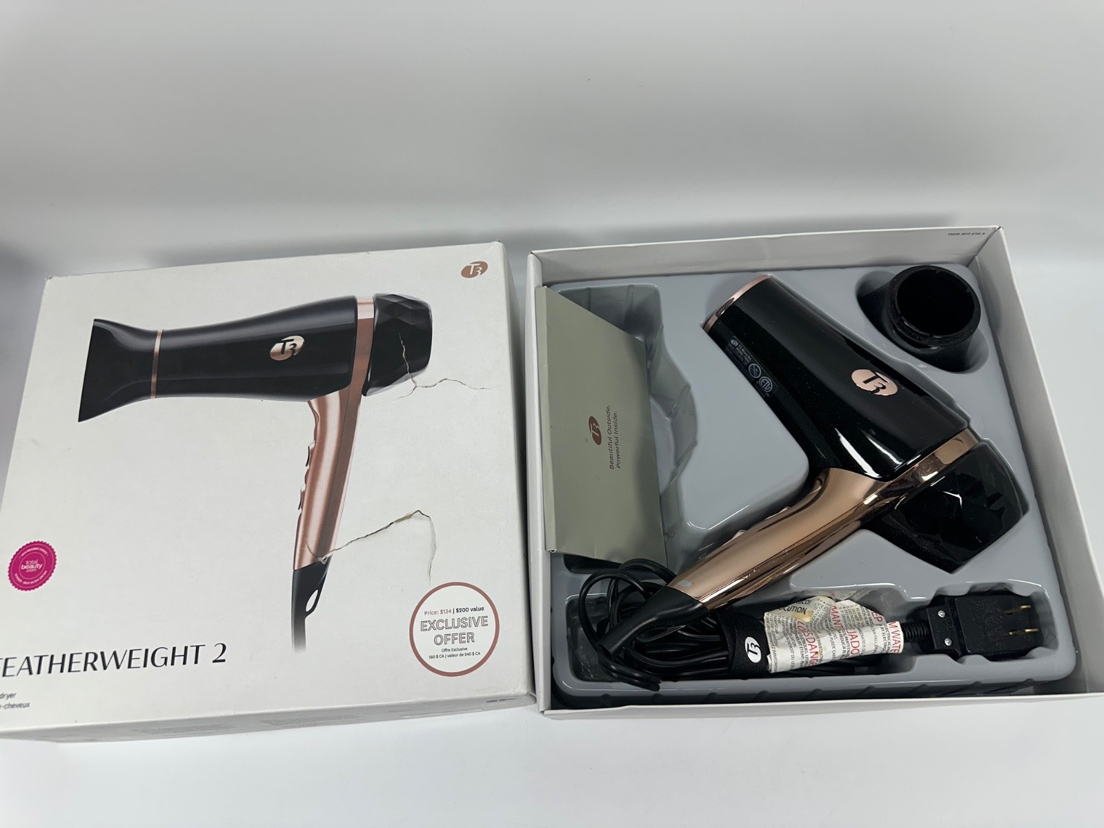 T3 Featherweight 2 Hair Dryer, Model # 73832