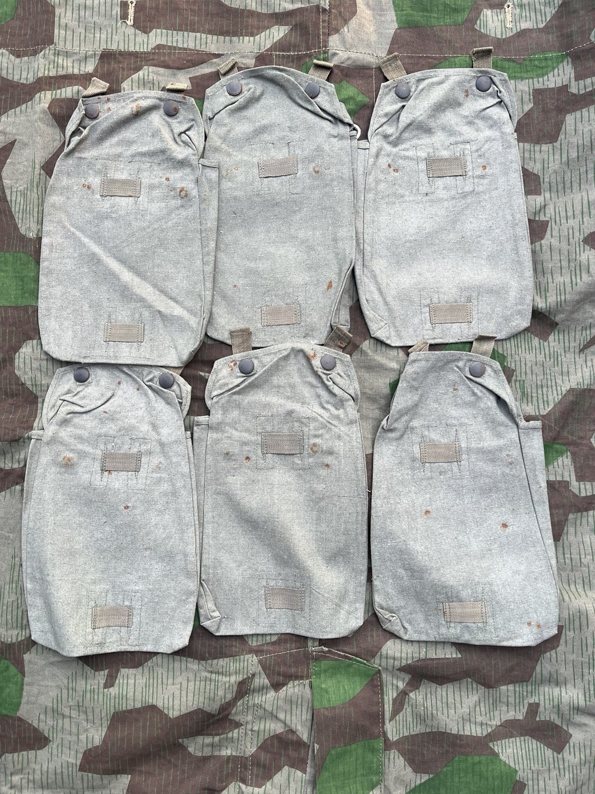 ORIGINAL WWII WW2 German Gas Cape/Gas Sheet Bag Wehrmacht UNISSUED NOS