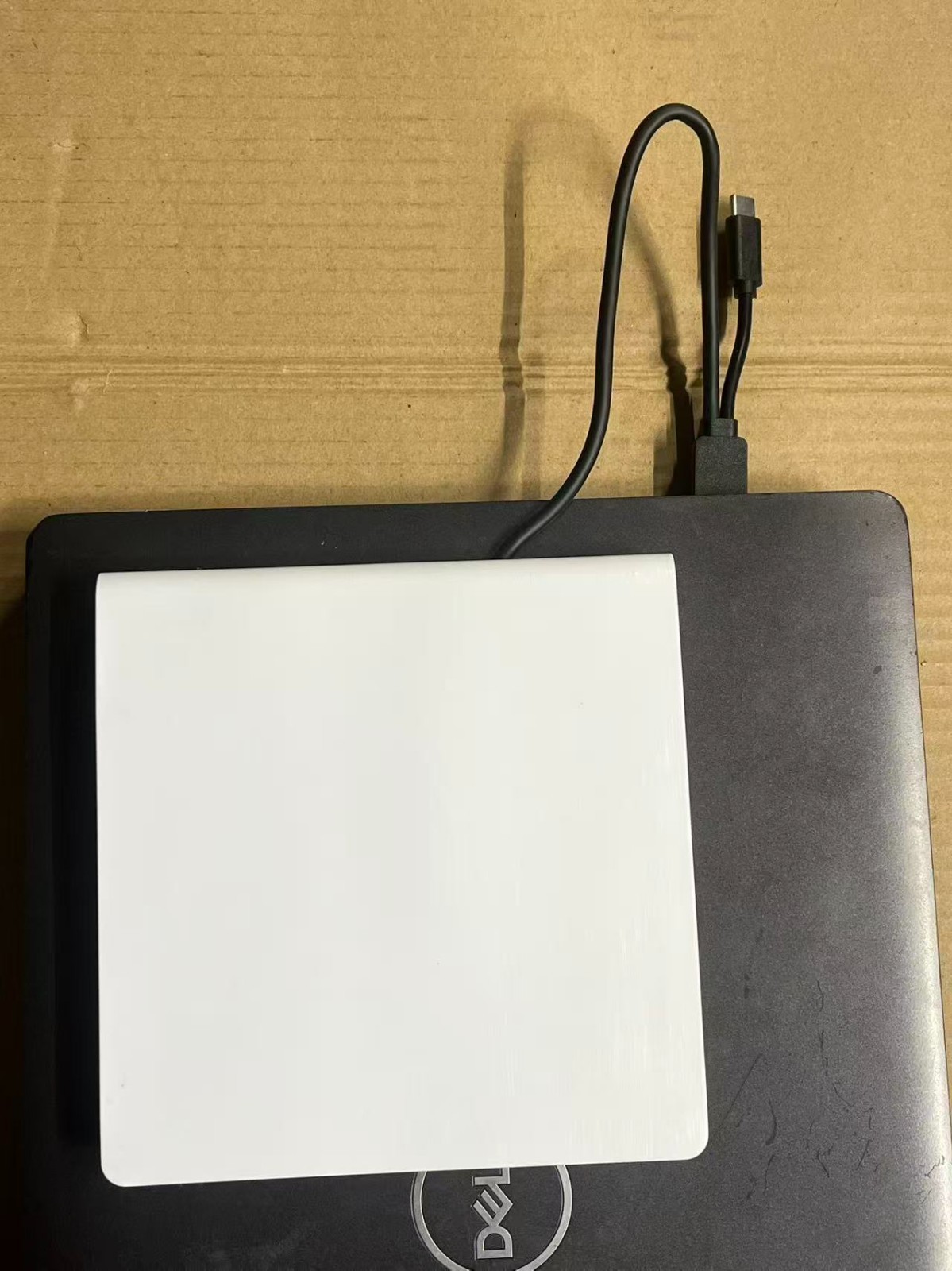 External DVD Drive USB 3.0 Type-C CD ROM Burner Writer for Laptop PC,Roofull