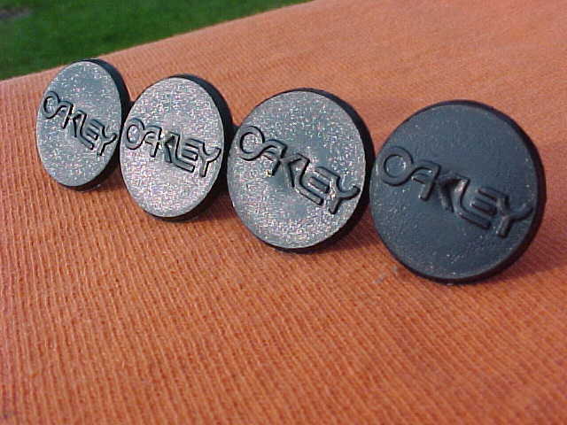 4 Oakley BMX Grip Crud Plugs nos