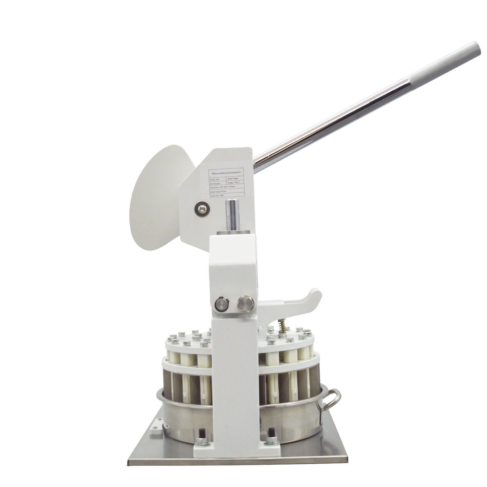 Commercial Dough Divider Cutter 40PCS Manual Dough Dividing Machine 27g-144g