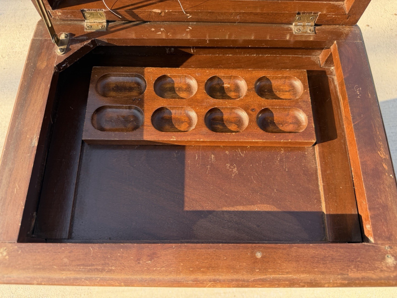 Vintage Sewing Cabinet By Caswell Runyon Co. 16x12x24