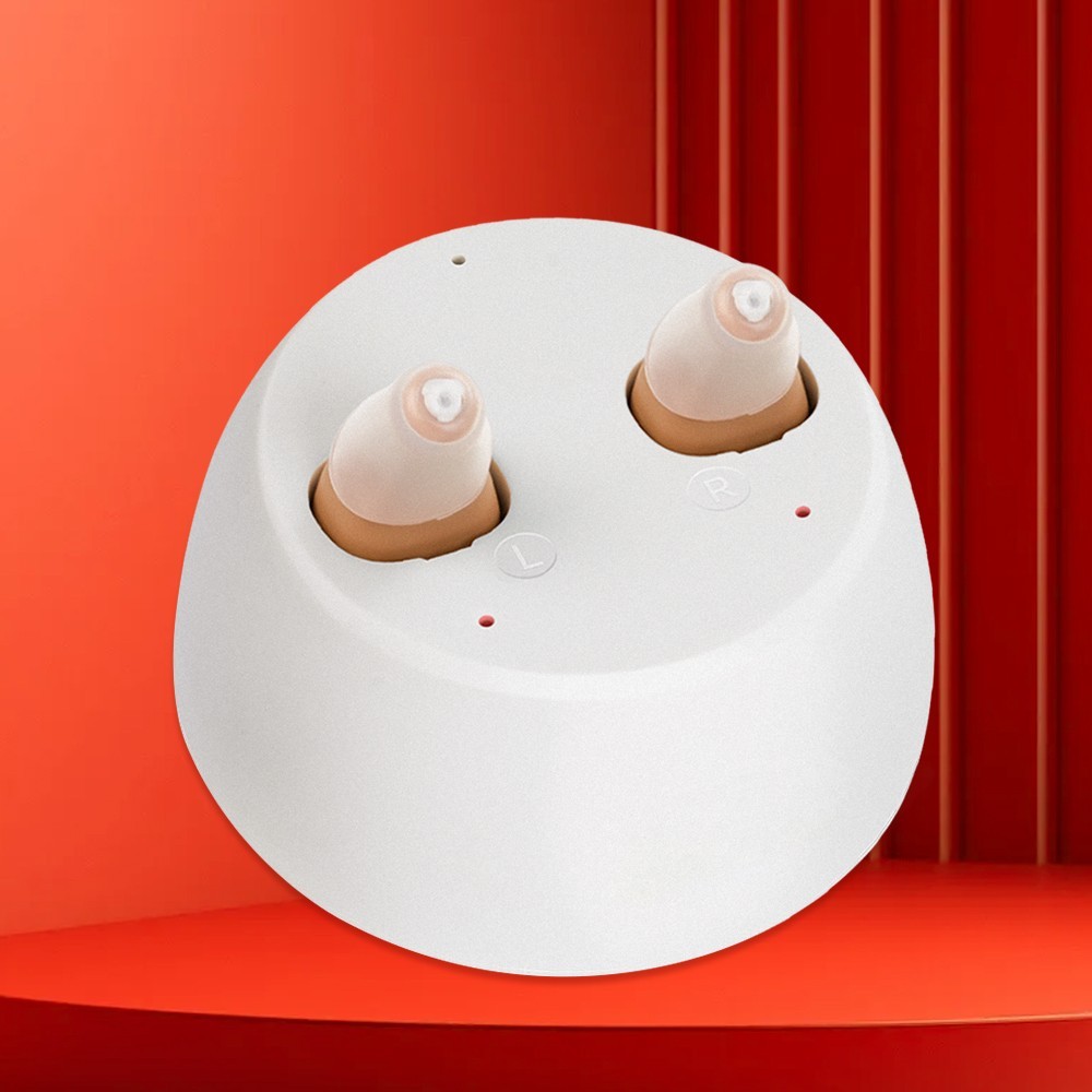 Hearing Aids Rechargeable, Invisible In Ear noise reductionOTC For Adults Senior