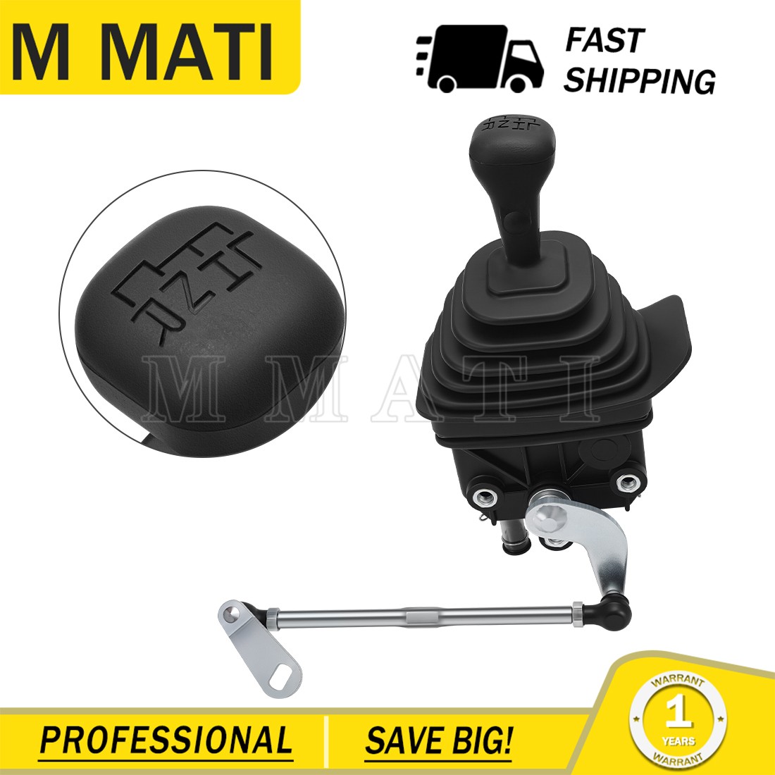 For Yamaha Gear Shifter Assembly With Shift Rod Rhino 450 660 700 YXR 2004-2013