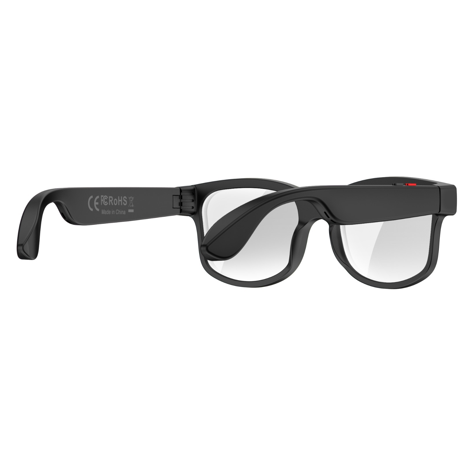 AI Smart Glasses with Interchangeable Lenses HD Camera Bluetooth for iOS Android