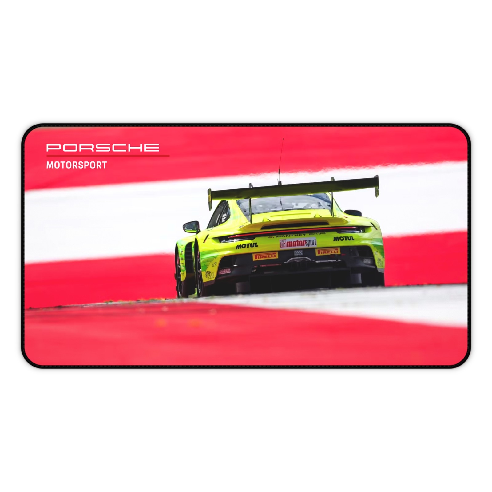 Porsche 911 GT3 R (922) - Racecar Racing Car - Desk Mat Gaming Mouse Pad