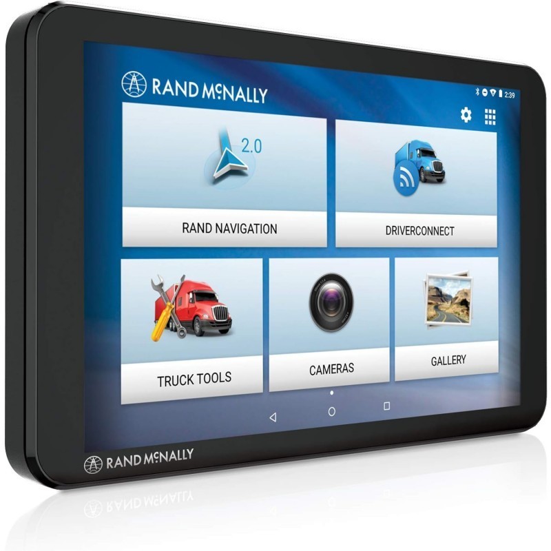 Rand McNally TND Tablet 85 8" Android GPS Truck Navigator with Built-in Dash Cam