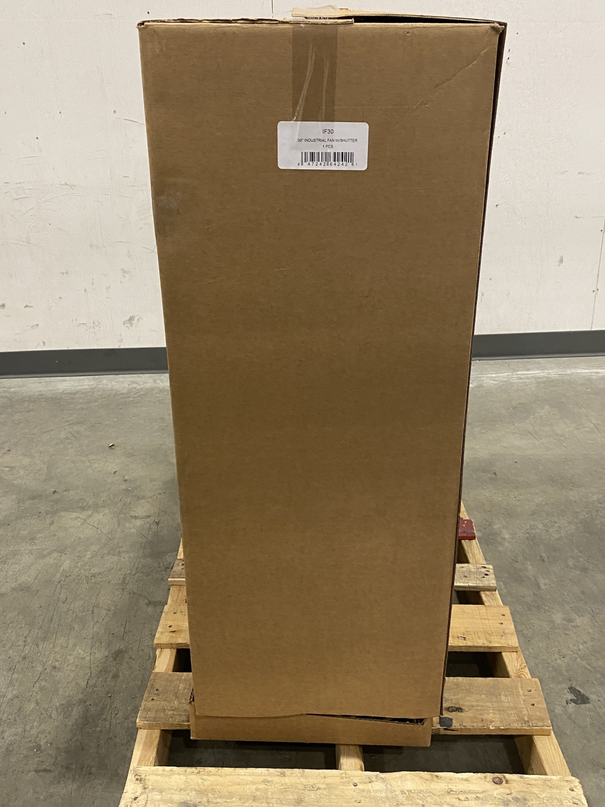 Maxx Air IF30 30” Wall Mount Exhaust Fan W/ Shutters 5500 CFM Direct Drive 1/2HP