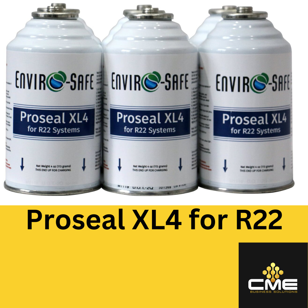 Envirosafe Proseal XL4 Sealant for R22, AC Coolant Support, 6 cans