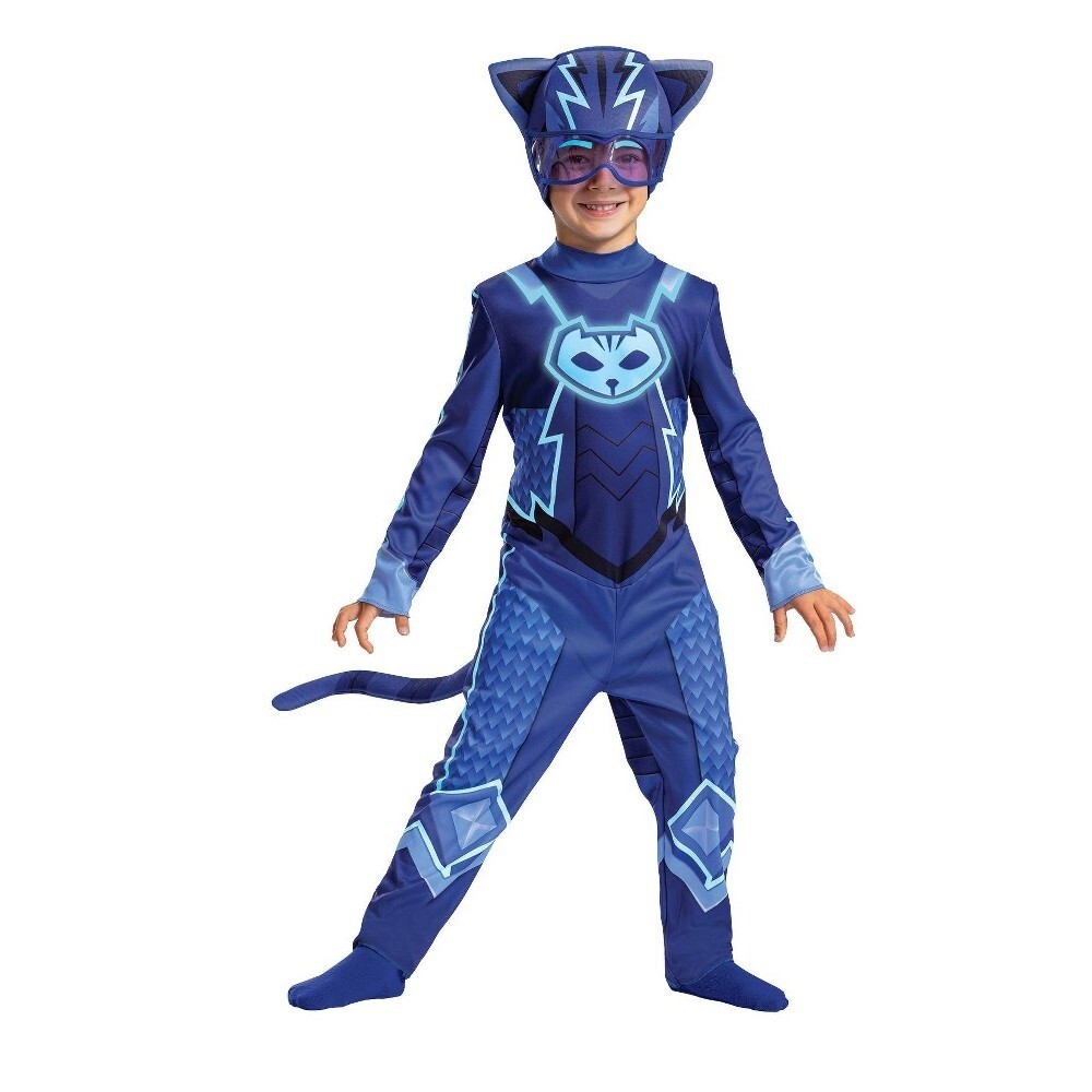 PJ Masks Toddler Catboy Glow in the Dark Jumpsuit Costume - 3T-4T #C405