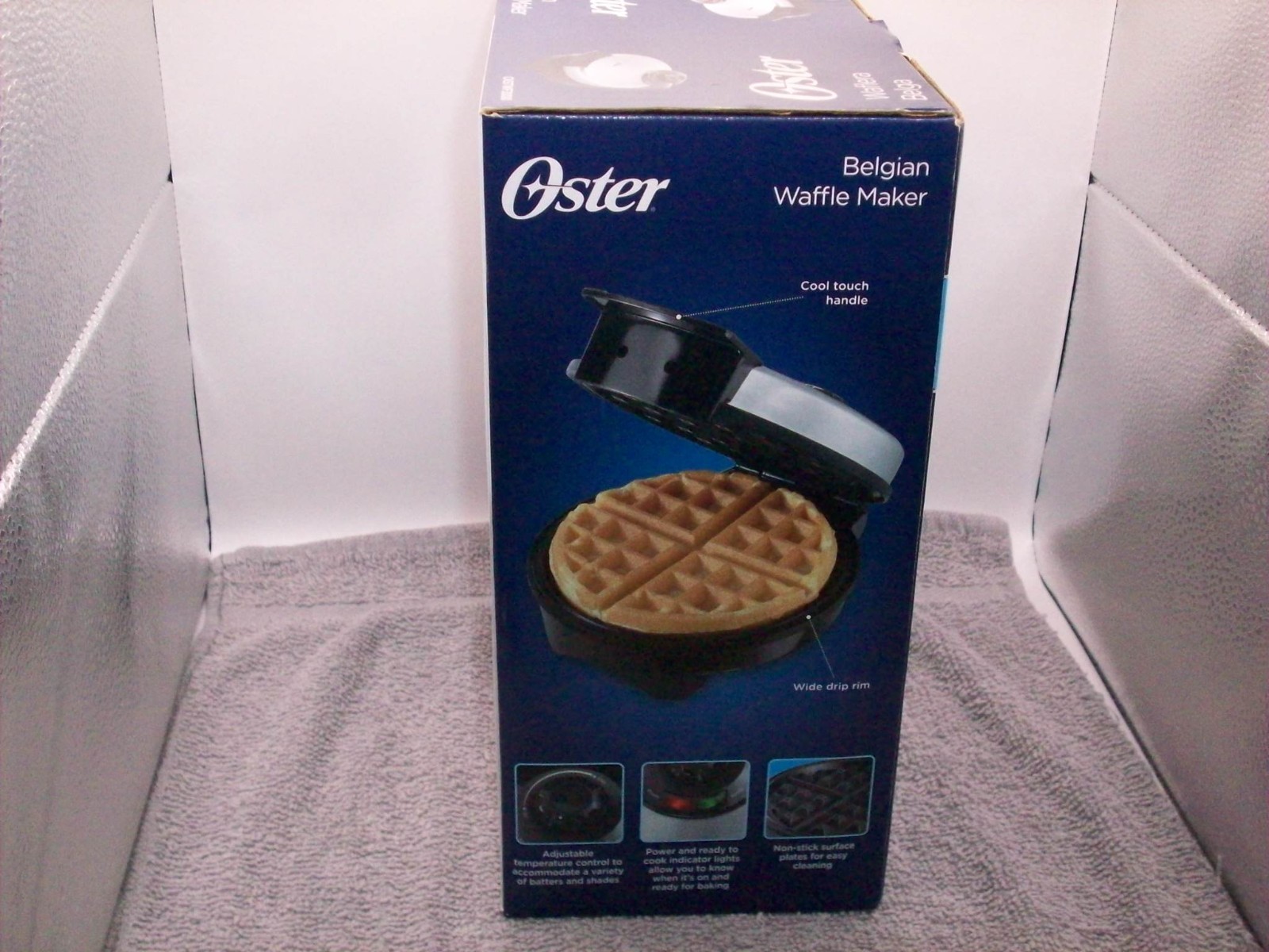 OSTER Belgian Waffle Maker – New – Open Box