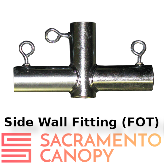 Low Peak Canopy Fittings Kits, DIY Carport or Greenhouse, EMT Connector Parts