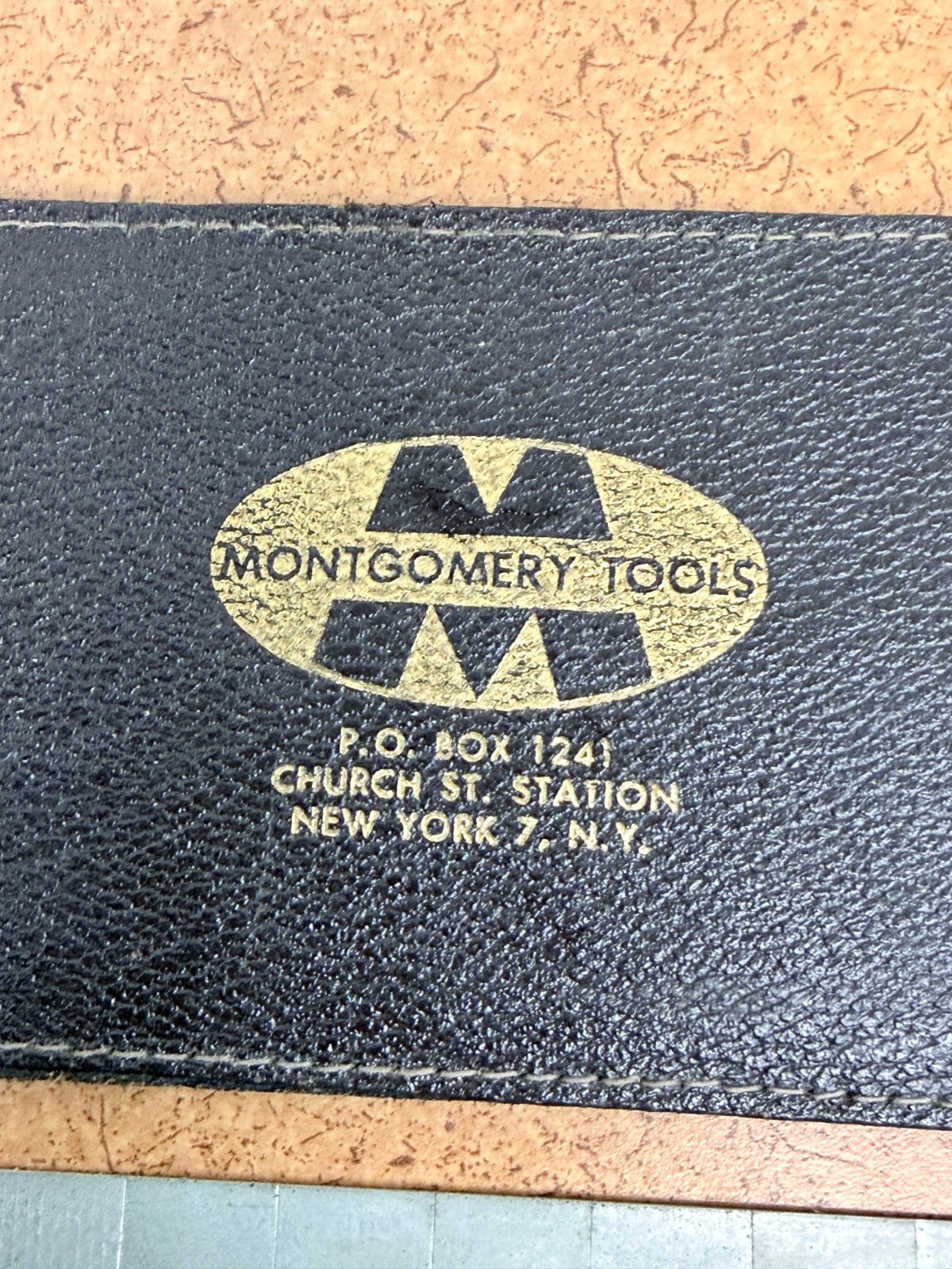 Vintage Montgomery Tools Microfinish Comparator-CAT No. S-22