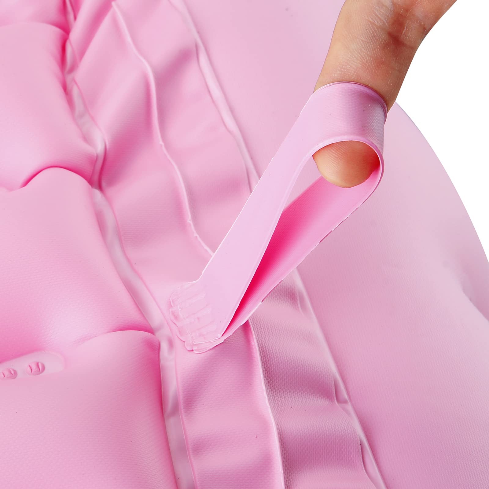 Bañera Inflable PVC Rosa Para Bebe 6 a 12 Meses Niñas 1 2 Años Con Bomba De Aire