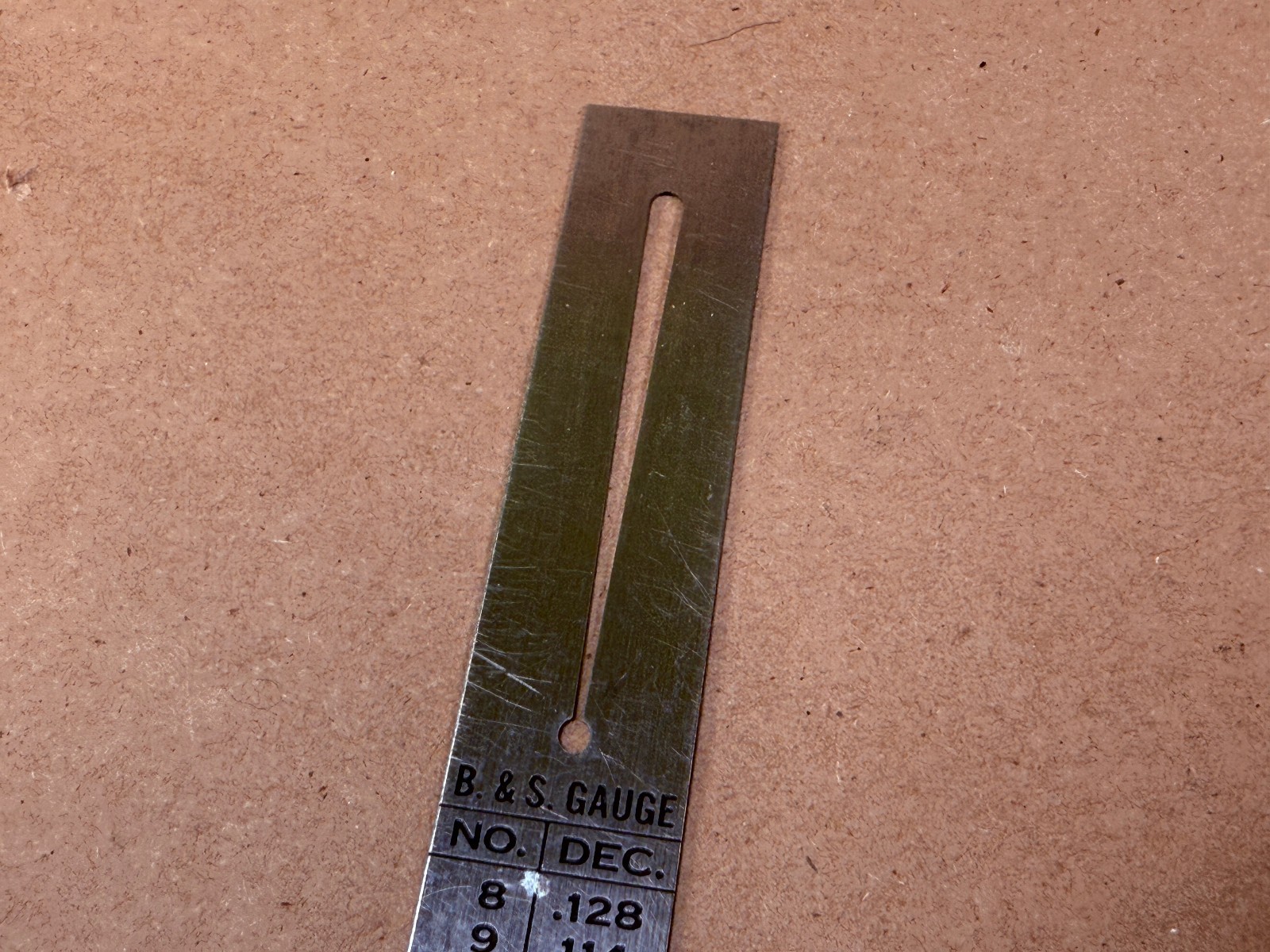 NICE - Vintage Jensen Tools Ruler American or B&S Gauge 310 Tempered Steel USA