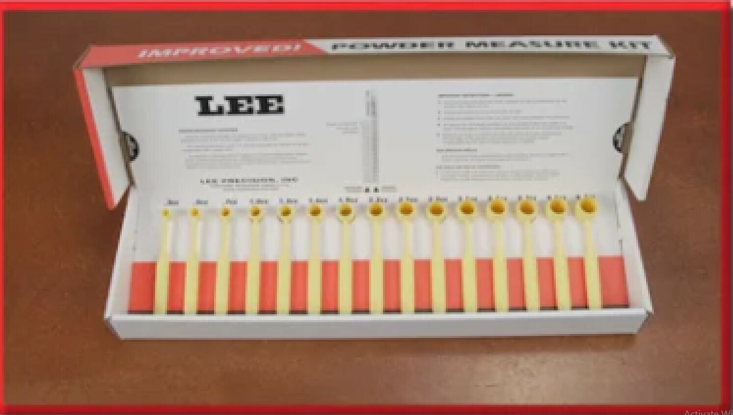 LEE Improved Powder Measure Kit Dipper 90100 Same Day Ship
