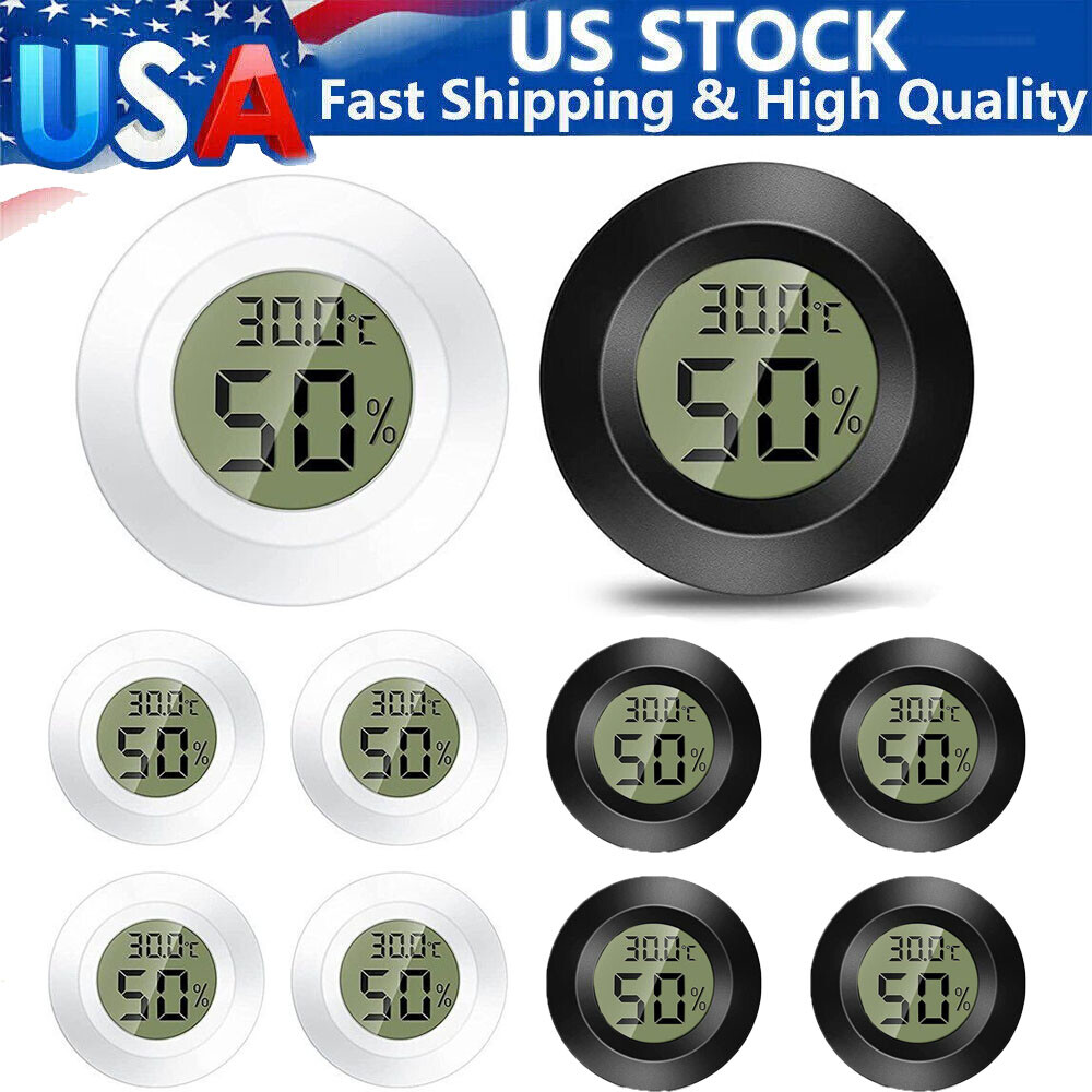 5/10/15/20 Pcs Mini Hygrometer Thermometer  Digital  Humidity Temperature  Gauge