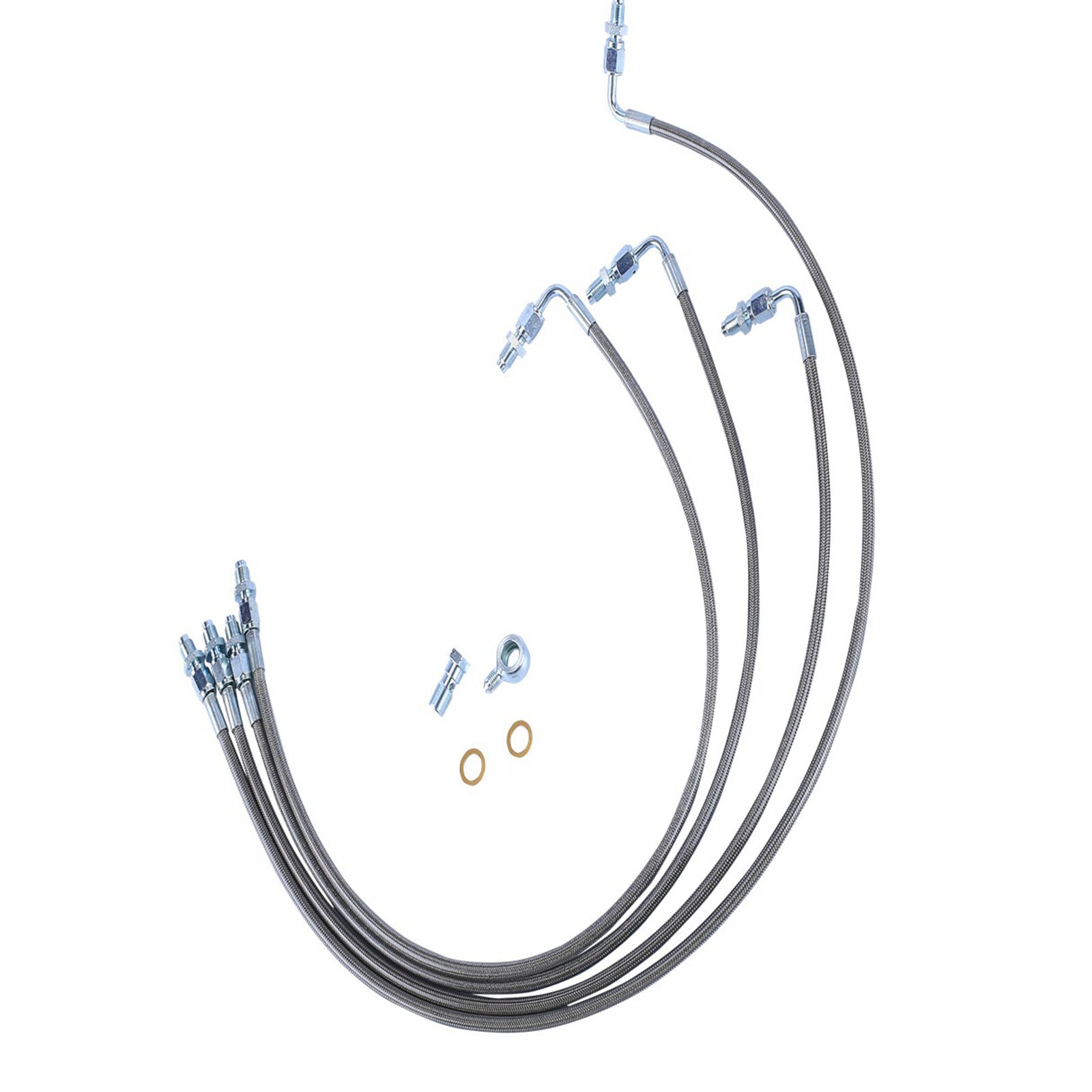 ABS By Pass Removal Kit Stainless Steel Line For 1994-2001 Acura Integra All Mod